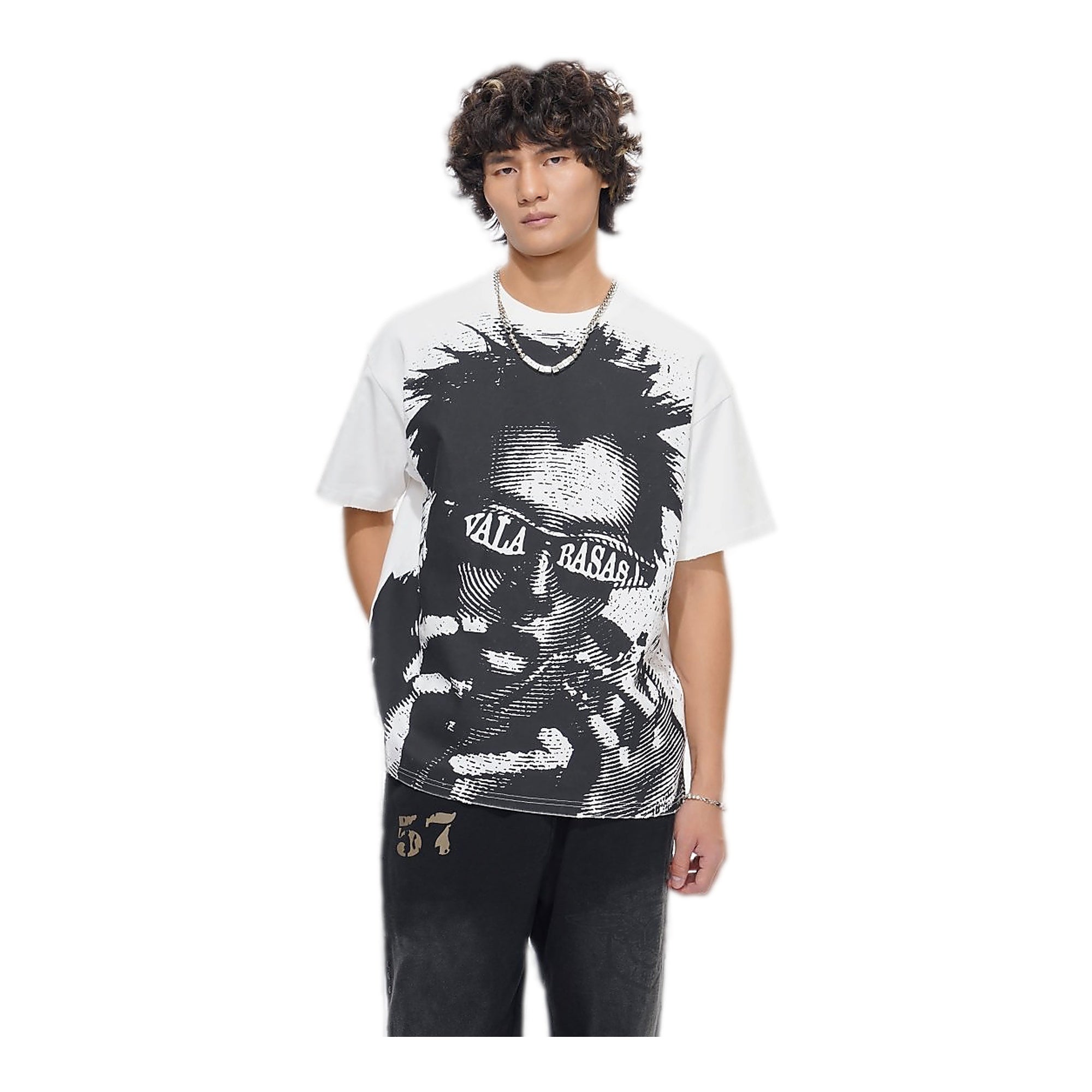 Valabasas Viral Graphic Tee Men's T-Shirt - White