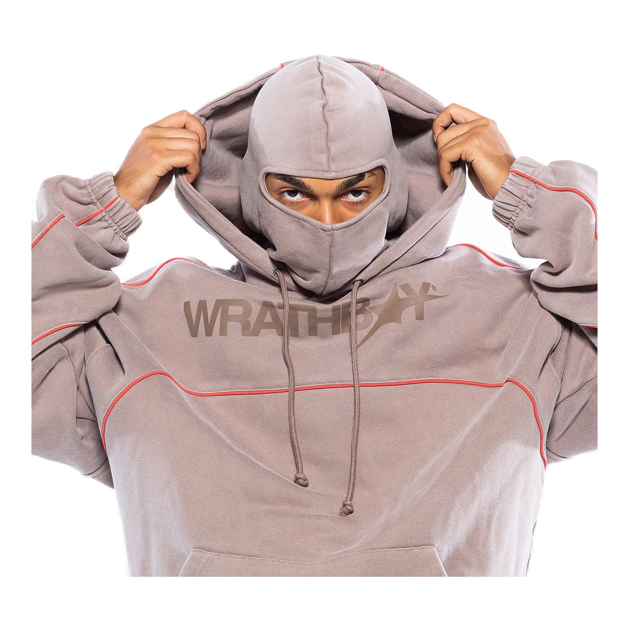 Wrathboy Pullover Hoodie - Beige