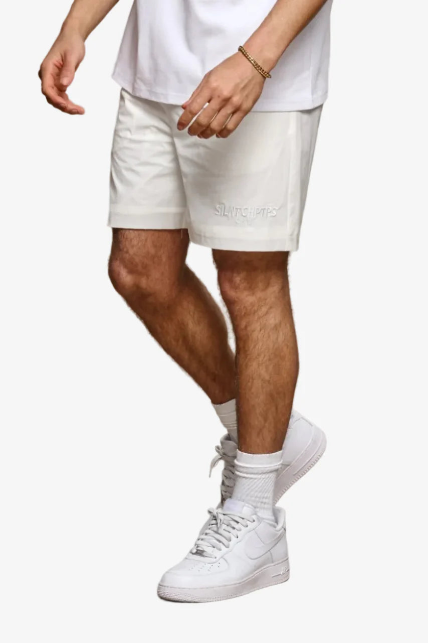 Silnt Chptrs Tonal Shorts - Embroidered
