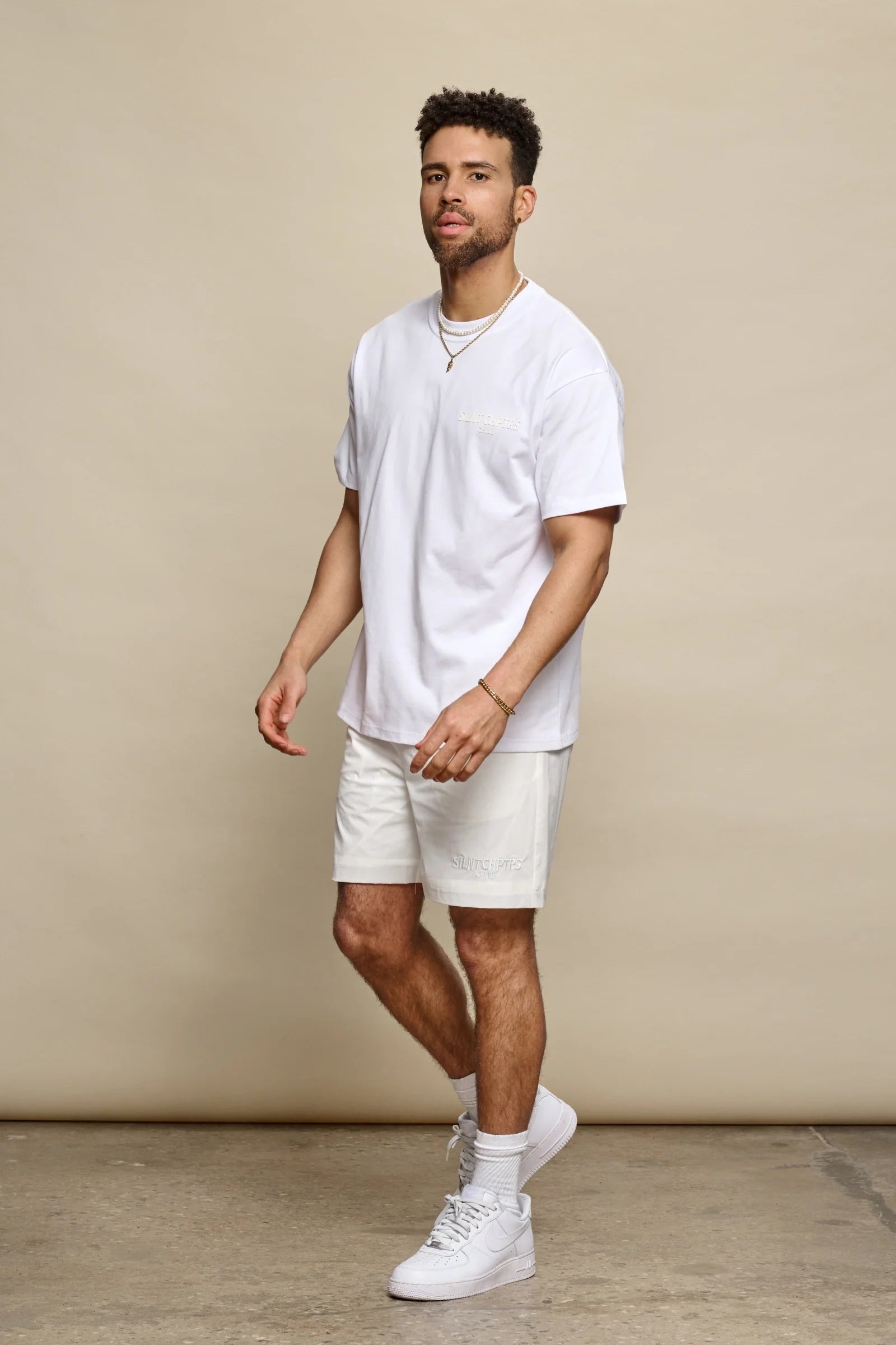 Silnt Chptrs Tonal Shorts - Embroidered