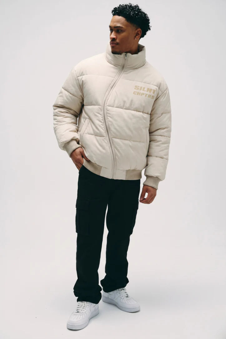Silnt Chptrs Irregular Puffer Jacket - Asymmetrical