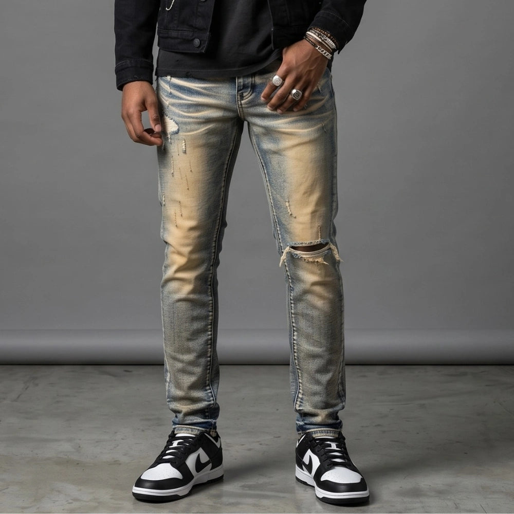 6Th Nbrhd Valley Jeans - Distressed