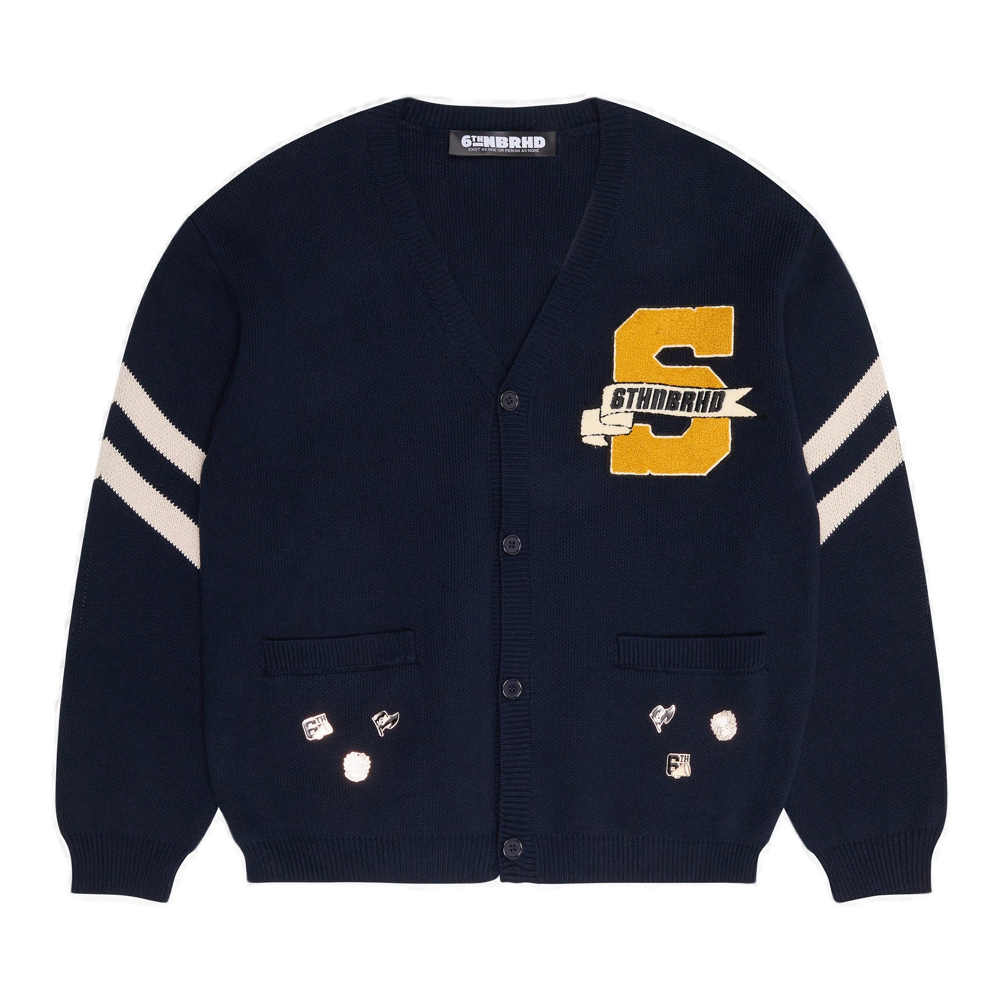 6Th Nbrhd Euro Men's Sweater - Navy