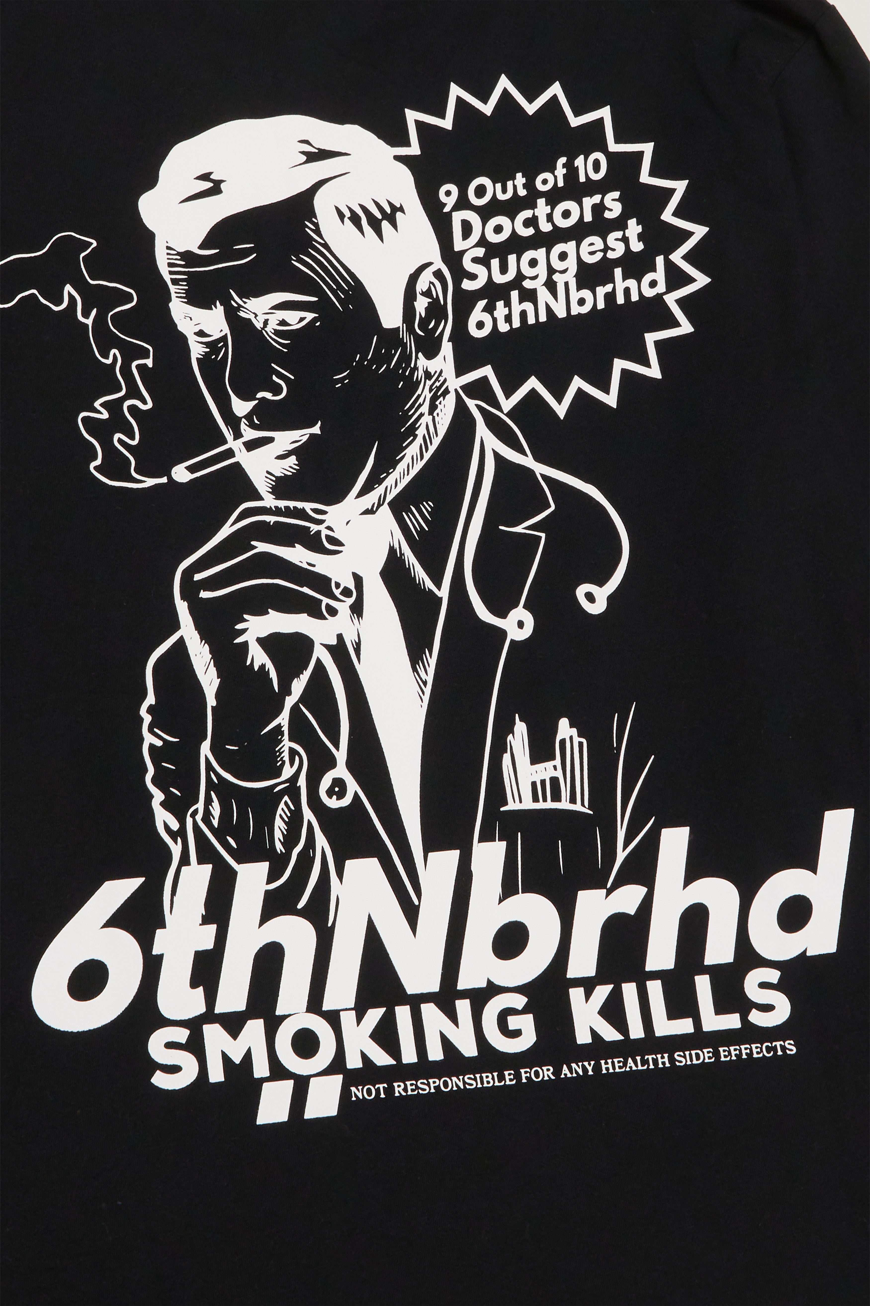 6Th Nbrhd The Doc Men's T-Shirt - Black