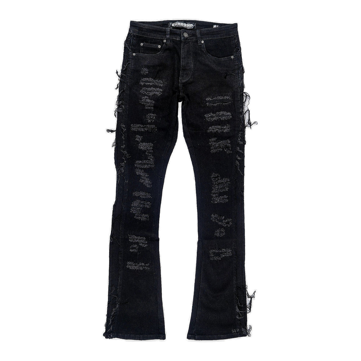 6th Nbrhd Reconstruct Jeans - Distressed Black