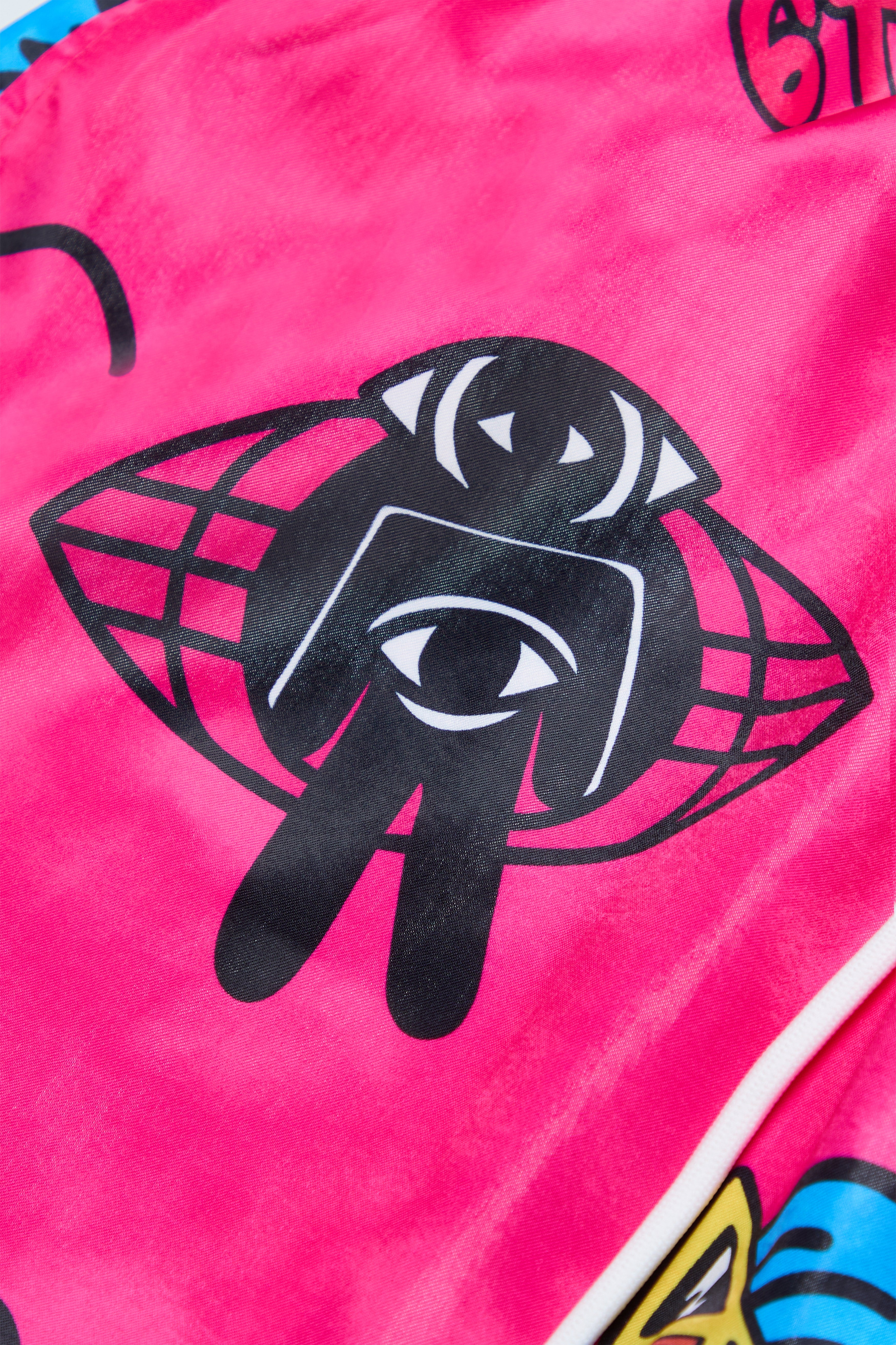 6Th Nbrhd Paint Men's Shorts - Pink