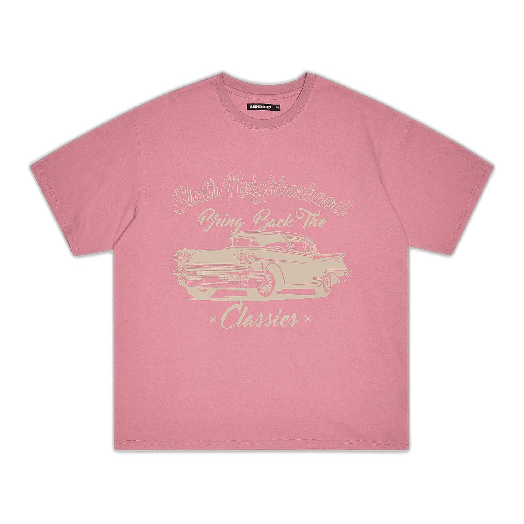 6Th Nbrhd Classic Is Back Men's T-Shirt - Pink