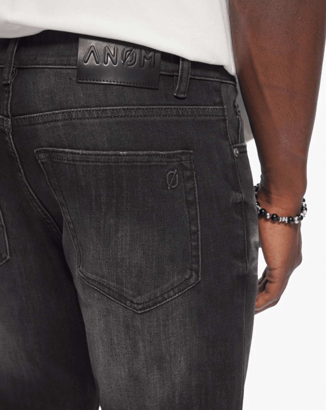 Men's 360 Skinny Black Wash Jeans