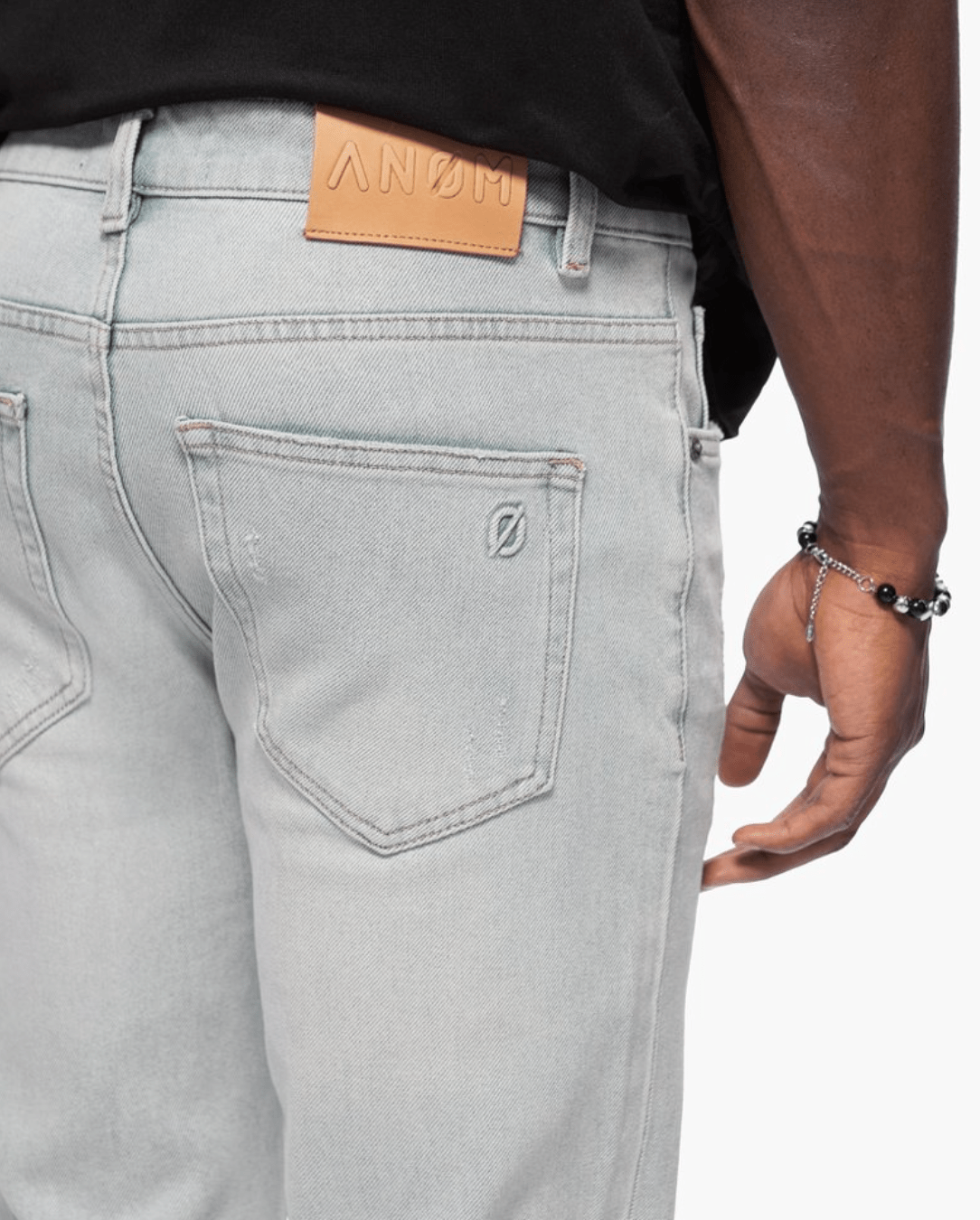 Men's 360 Skinny  Ice Blue Wash Jeans
