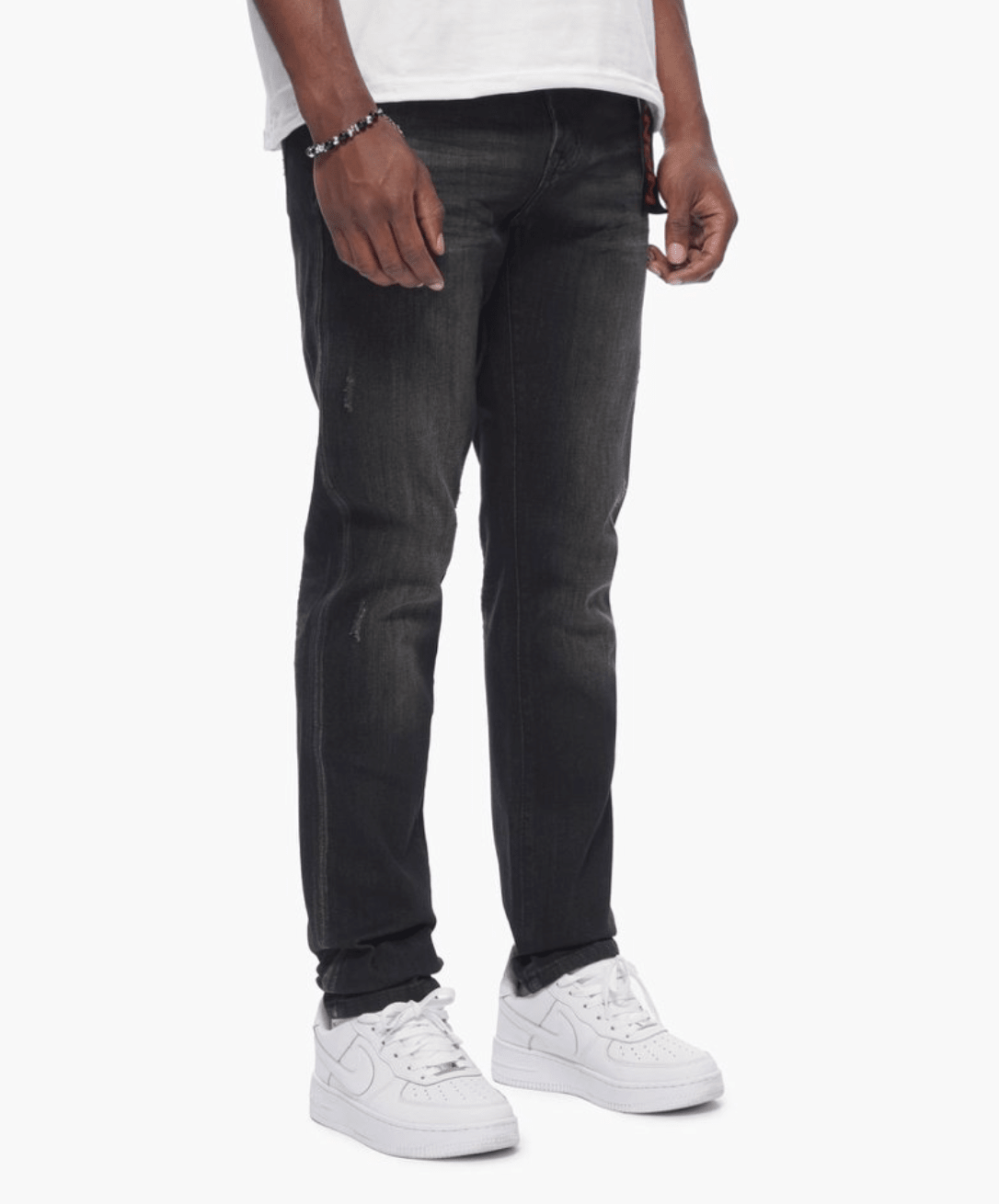Men's 360 Skinny  Vintage Black Jeans