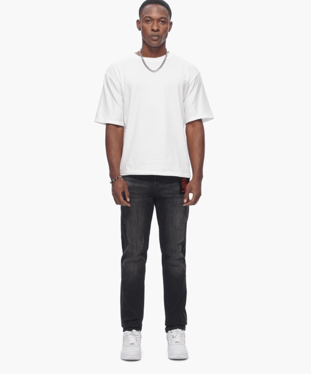 Men's 360 Skinny  Vintage Black Jeans