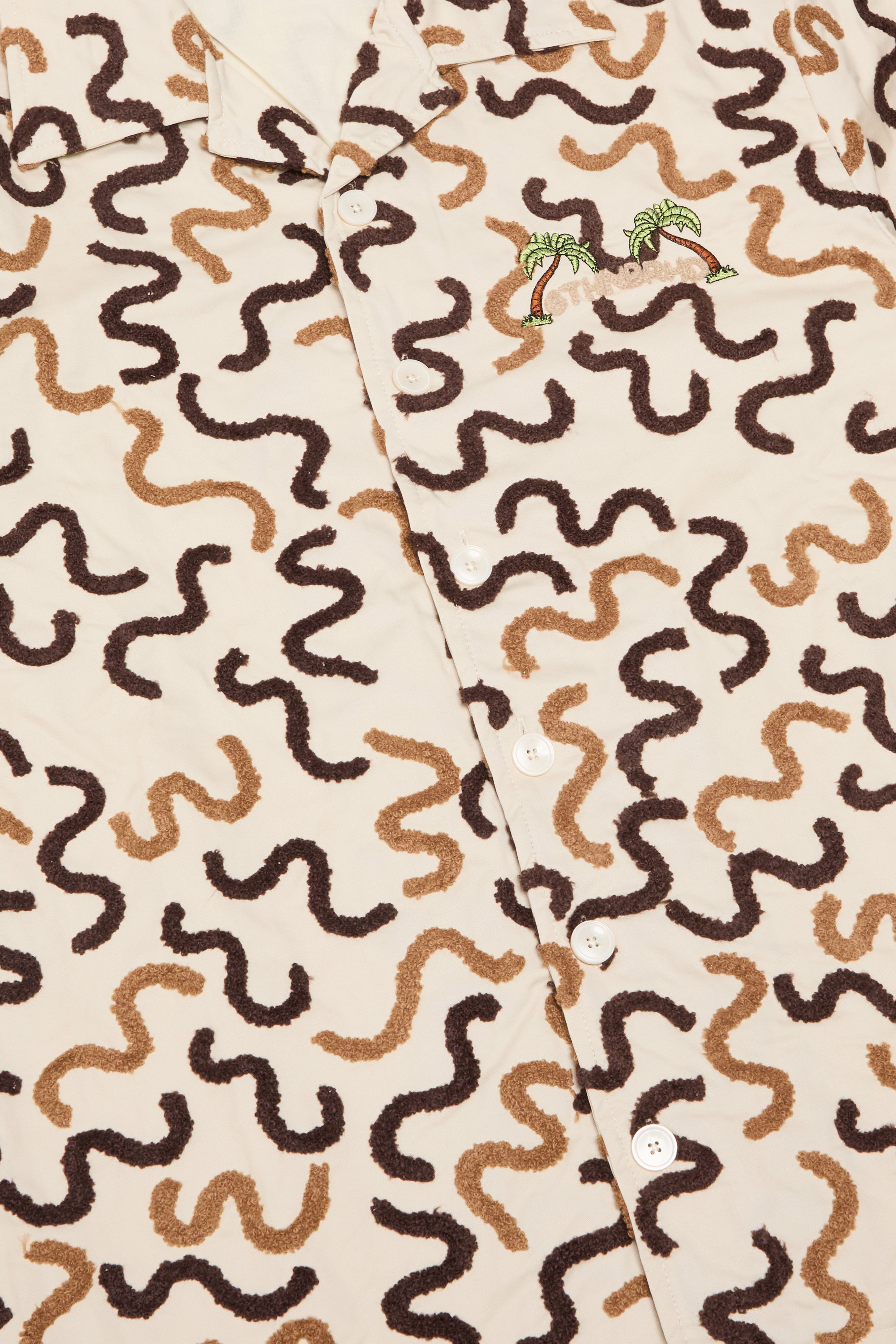 6Th Nbrhd Cruise Men's Shirt - Beige