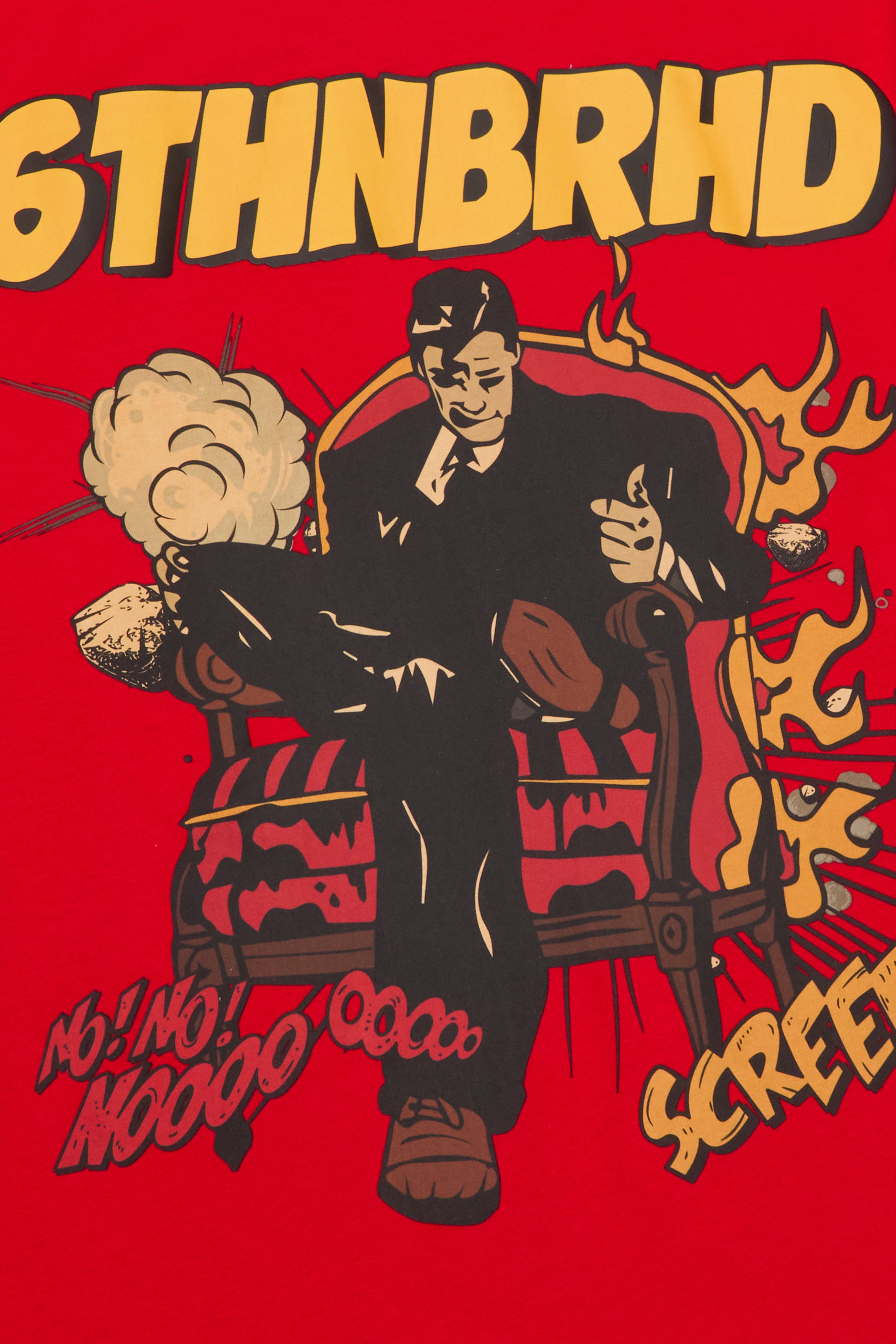 6Th Nbrhd Vile Men's T-Shirt - Red