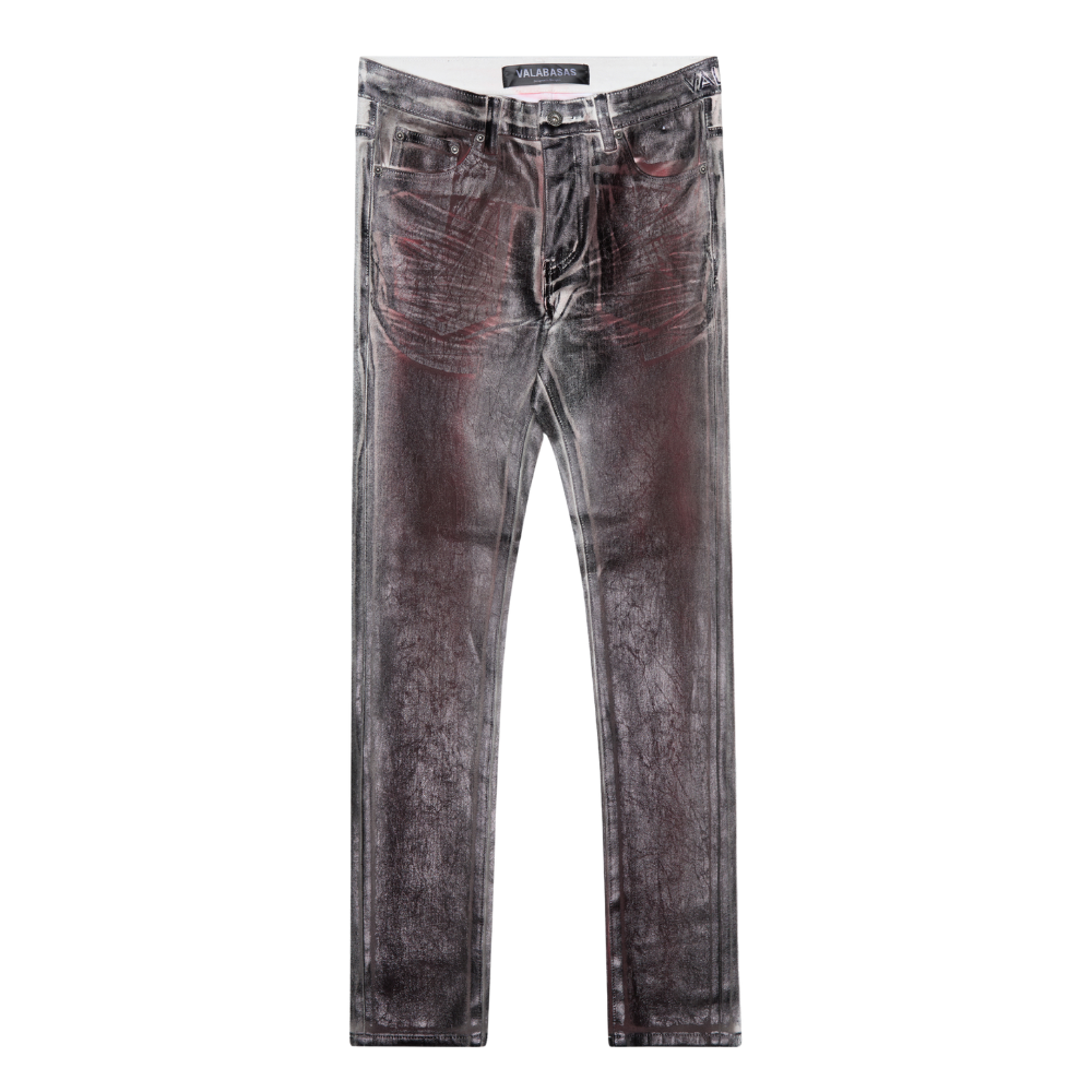 Valabasas Mr. Flex Skinny Waxed Men's Jeans - Wax Finish