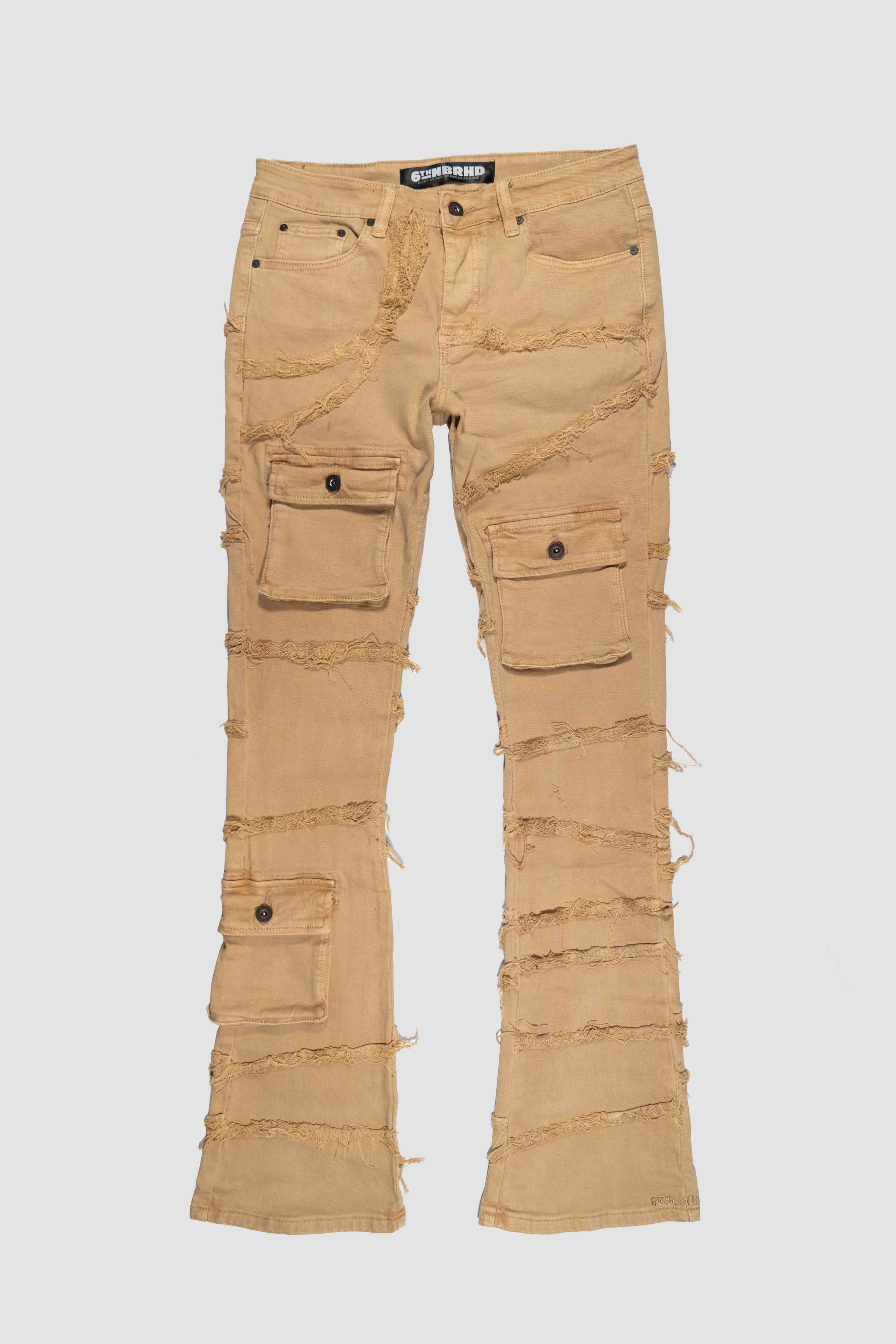6Th Nbrhd Immortal Men's Jeans - Beige
