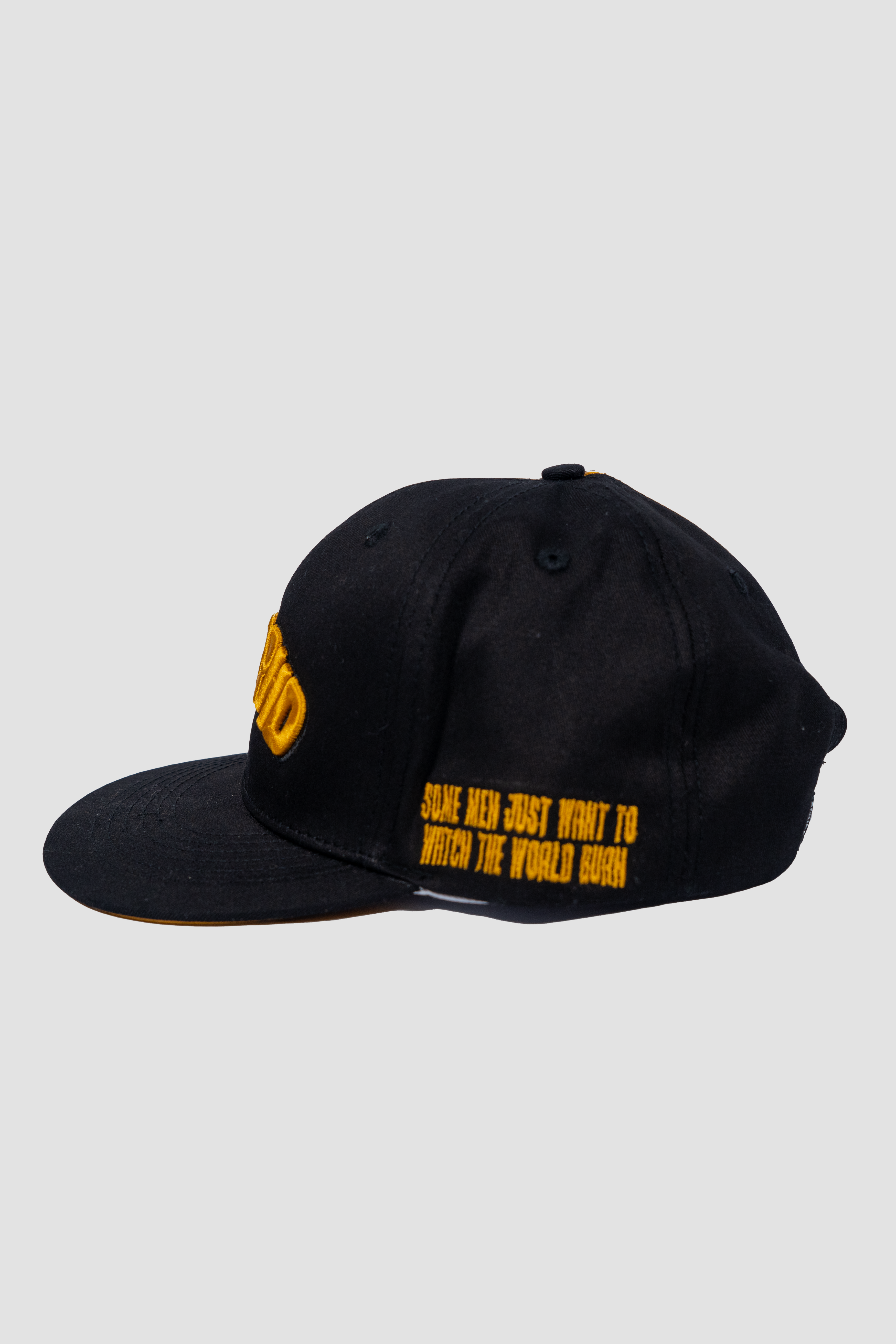 6Th Nbrhd Villain Men's Snapback Hat - Yellow