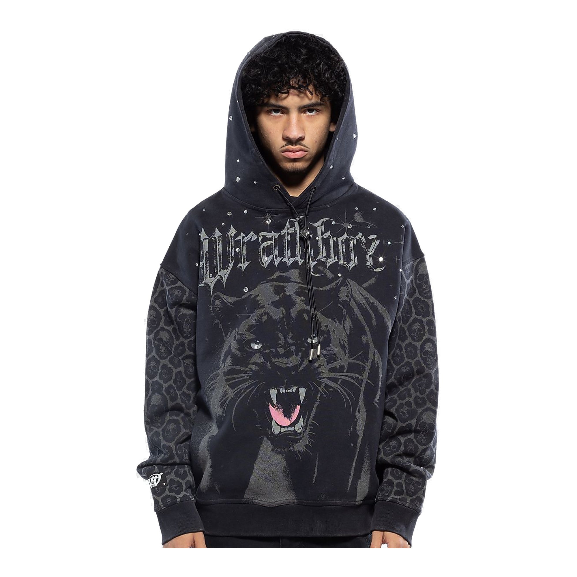 Wrathboy Black Panther Hoodie - Black