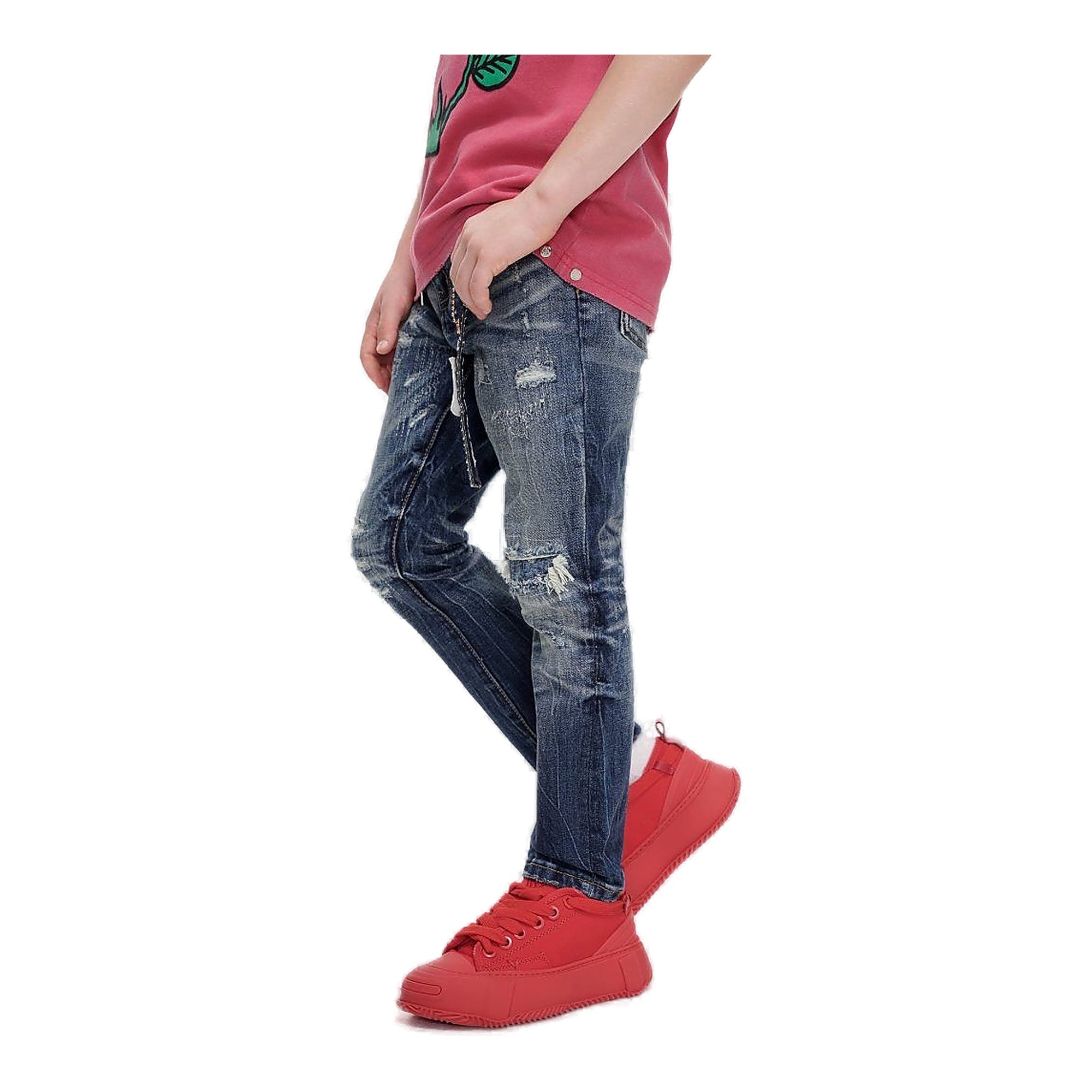 Valabasas Viggo Youth Jeans - Distressed Wash