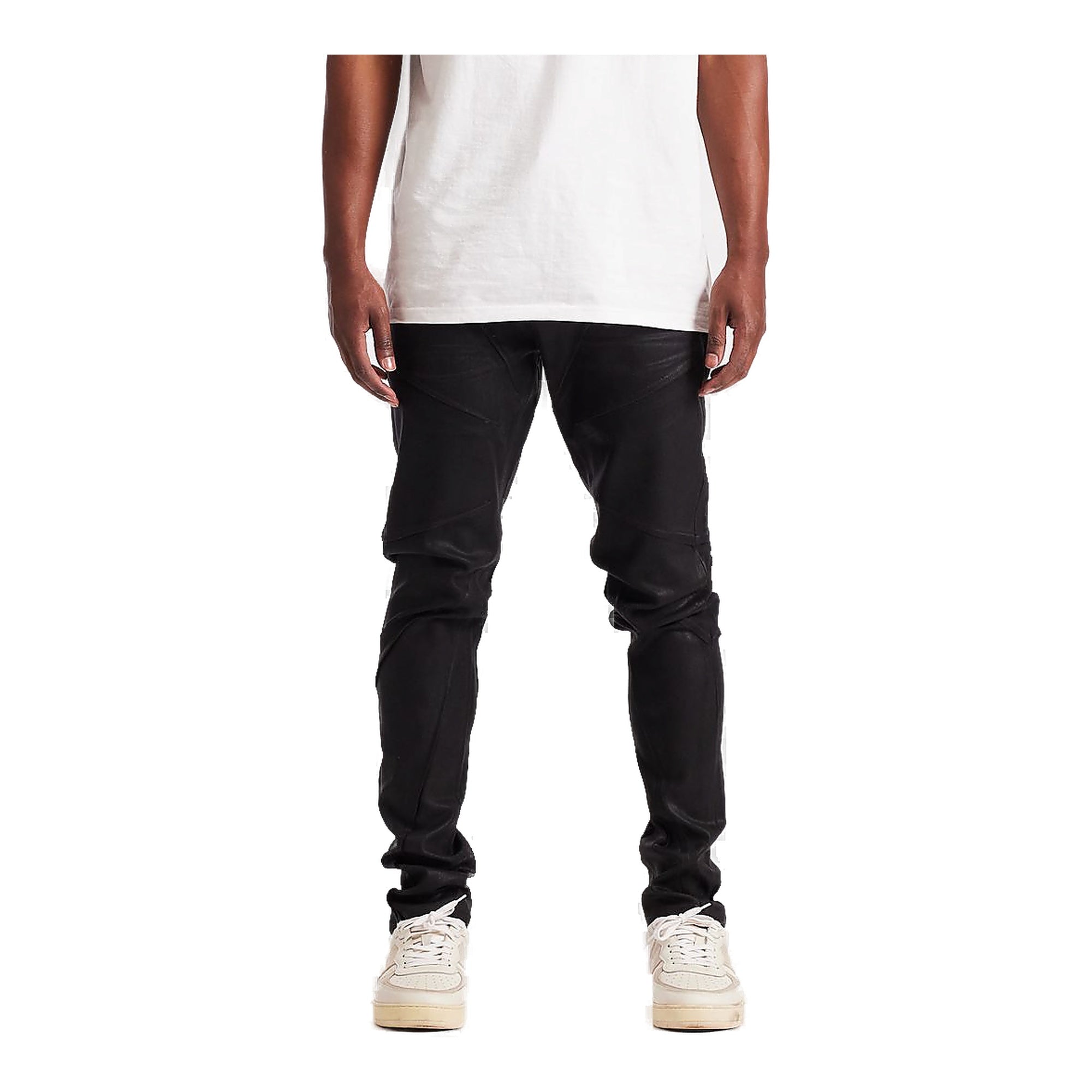 Embellish Noir Denim Men's Jeans - Black