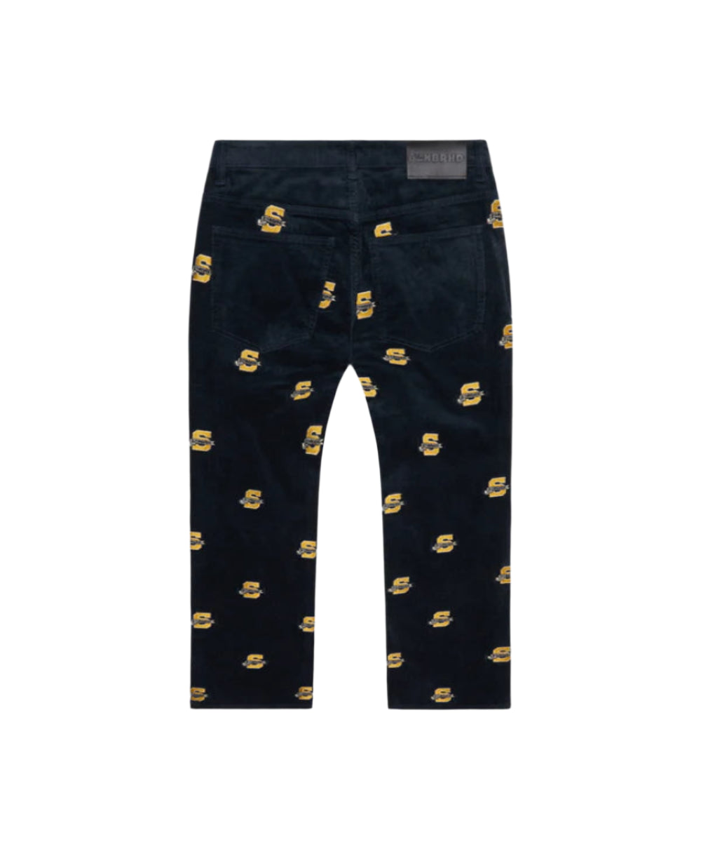 "SLACKS" CORDUROY PANTS