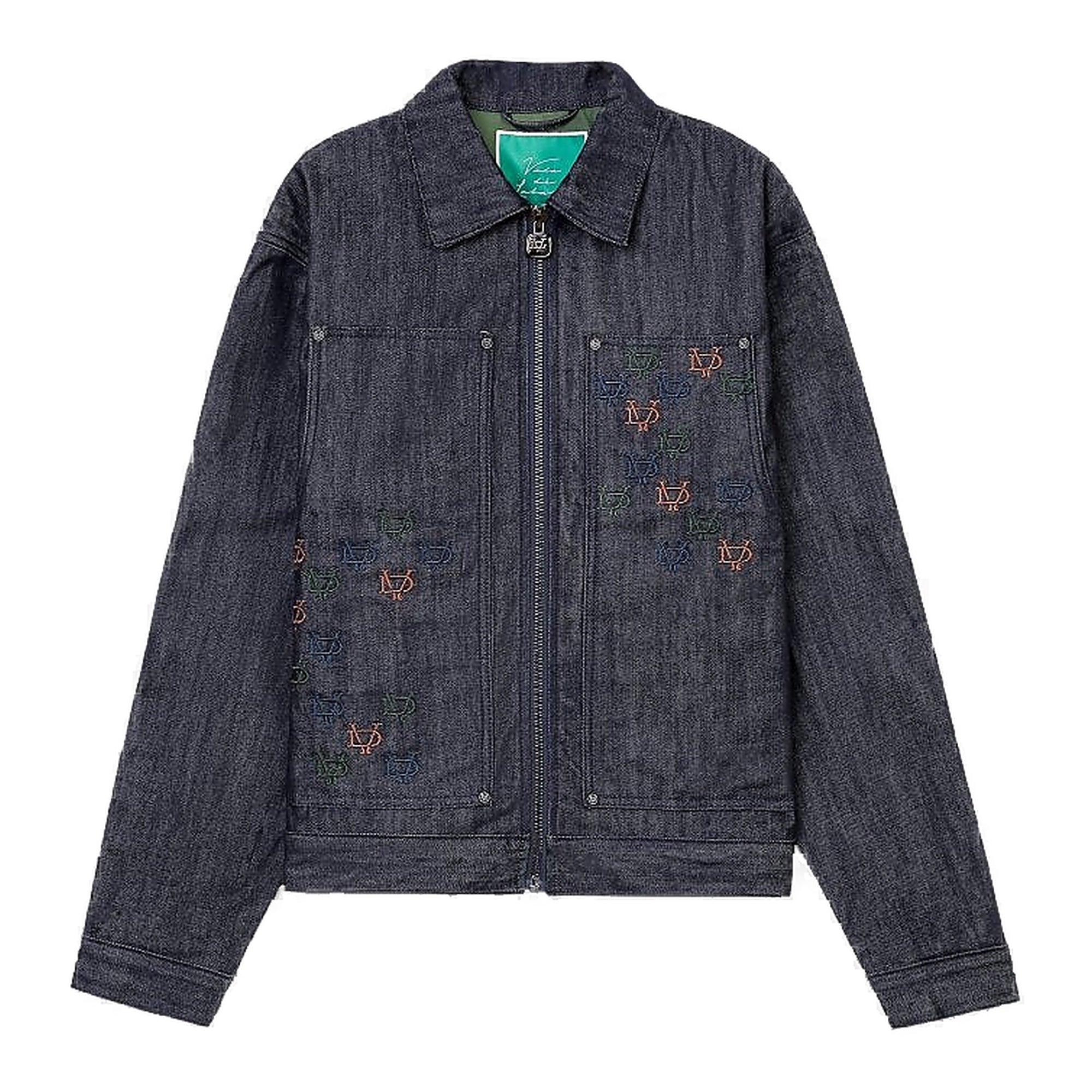 Vala De Labasas Depart Raw Denim Jacket - Dark Wash