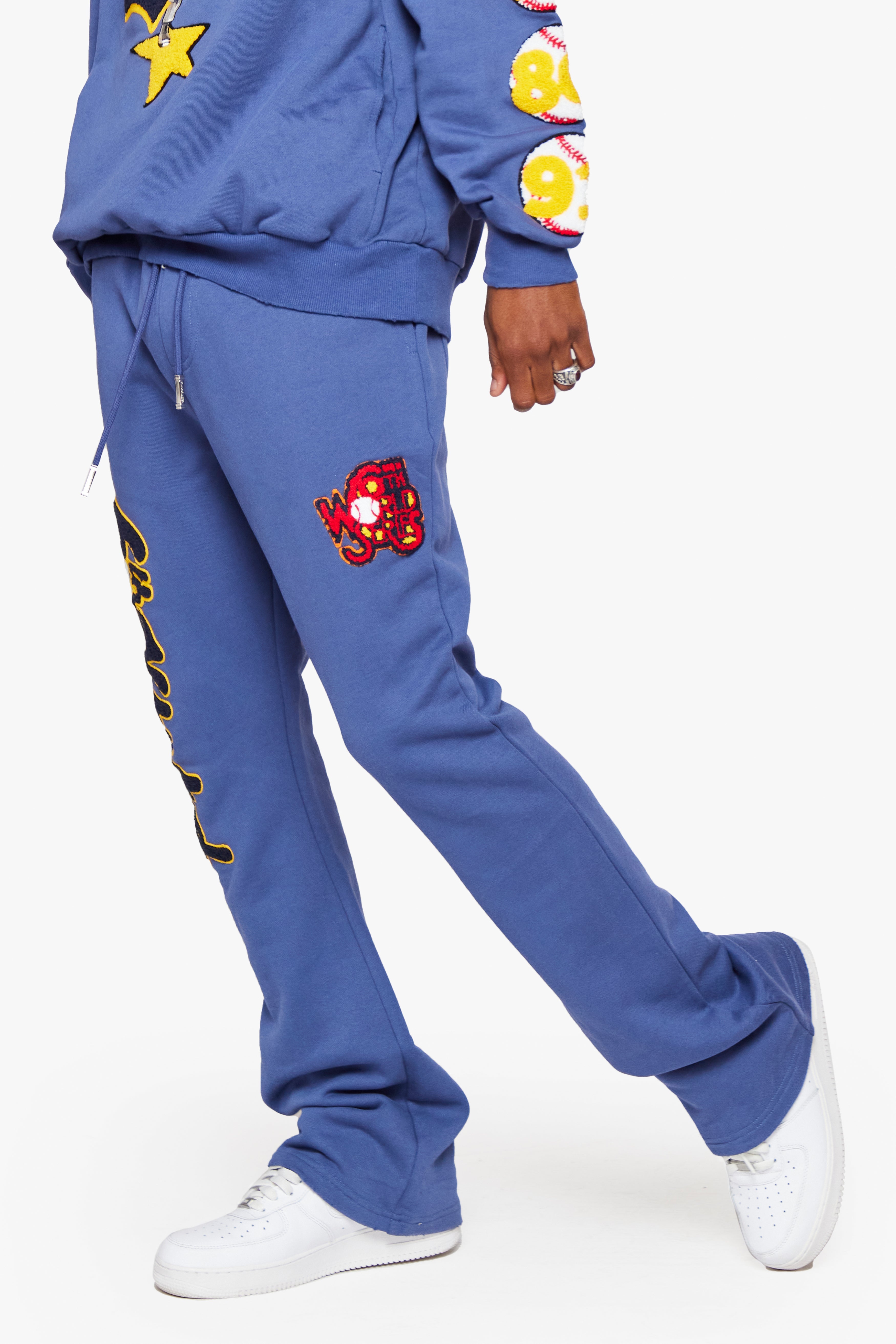 6Th Nbrhd Champs Men's Sweatpants - Blue