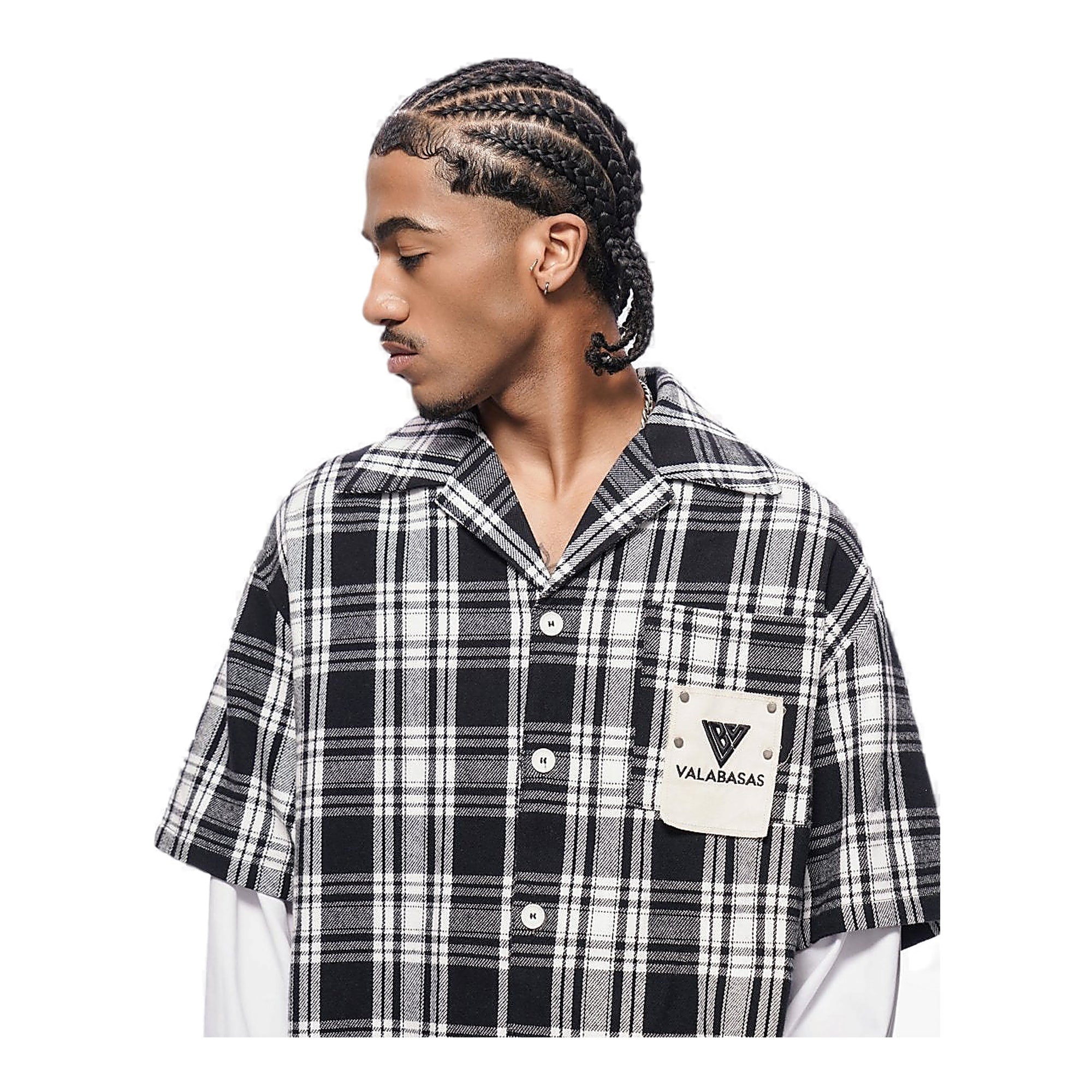 Valabasas Crest Plaid Shirt - Chest Pocket