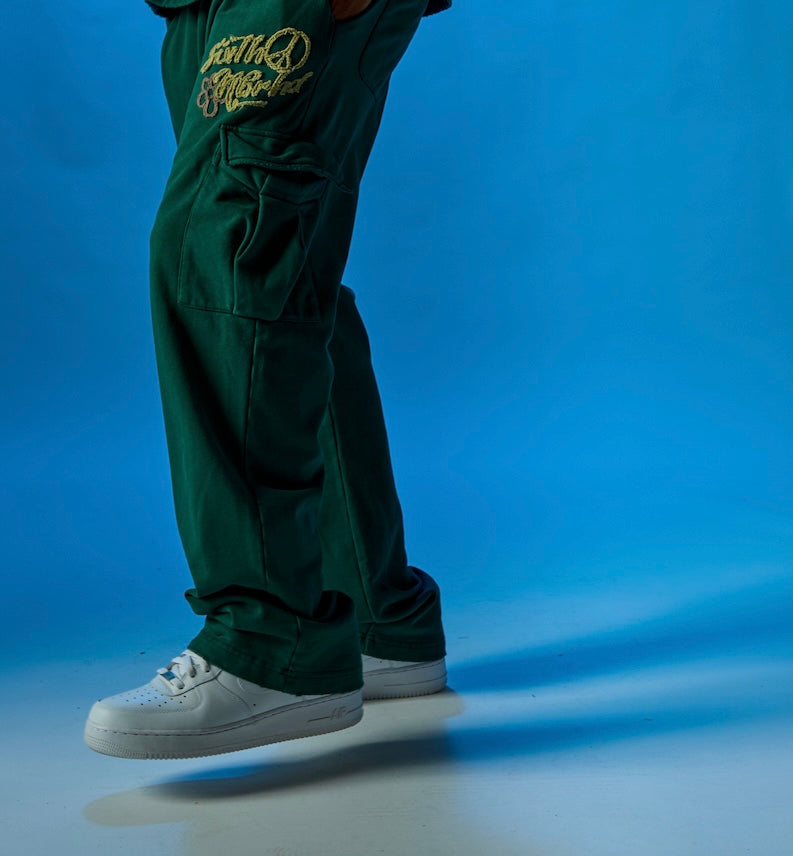 6Th Nbrhd Chances Men's Cargo Pants - Green