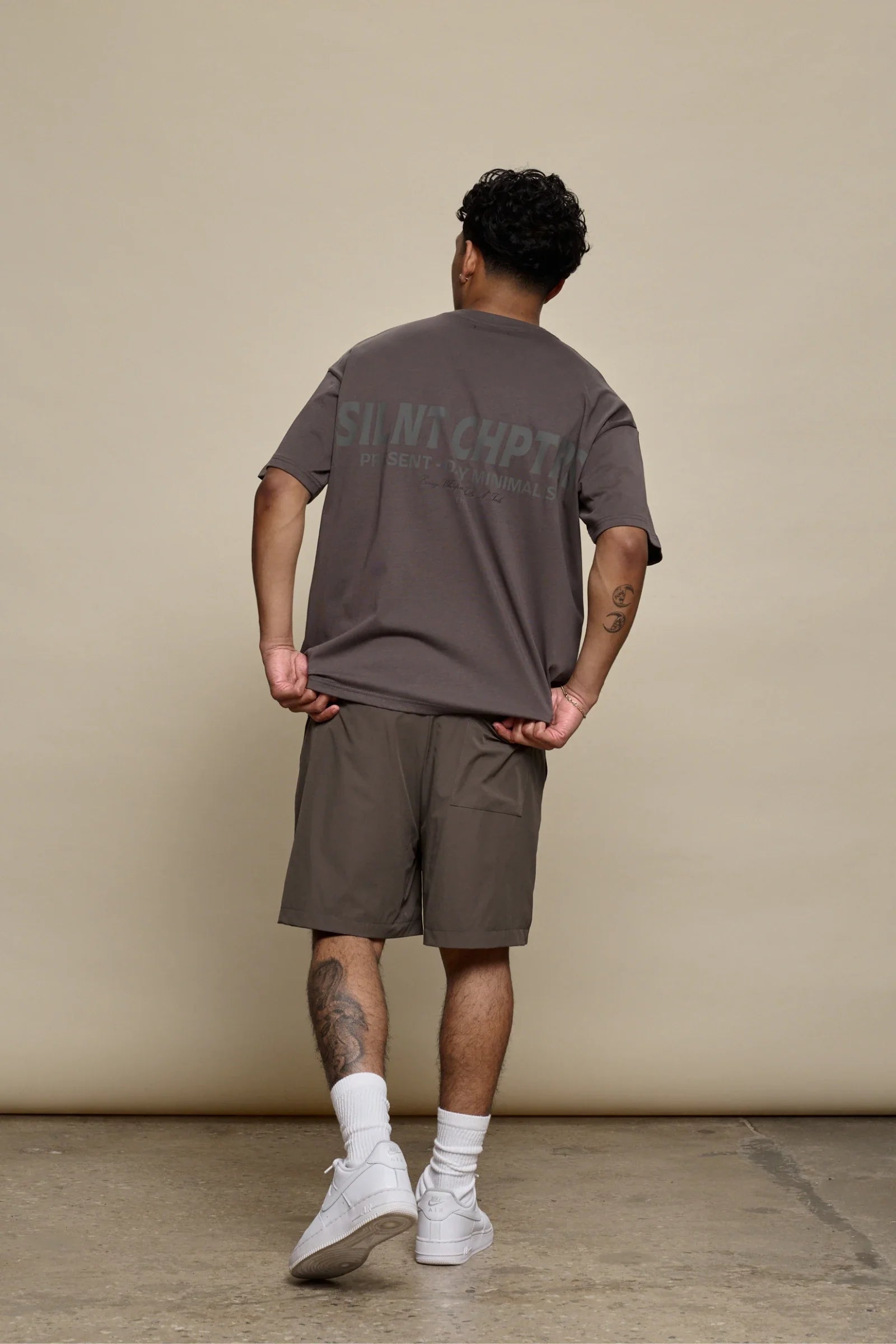 Silnt Chptrs Logo Shorts - Relaxed Fit