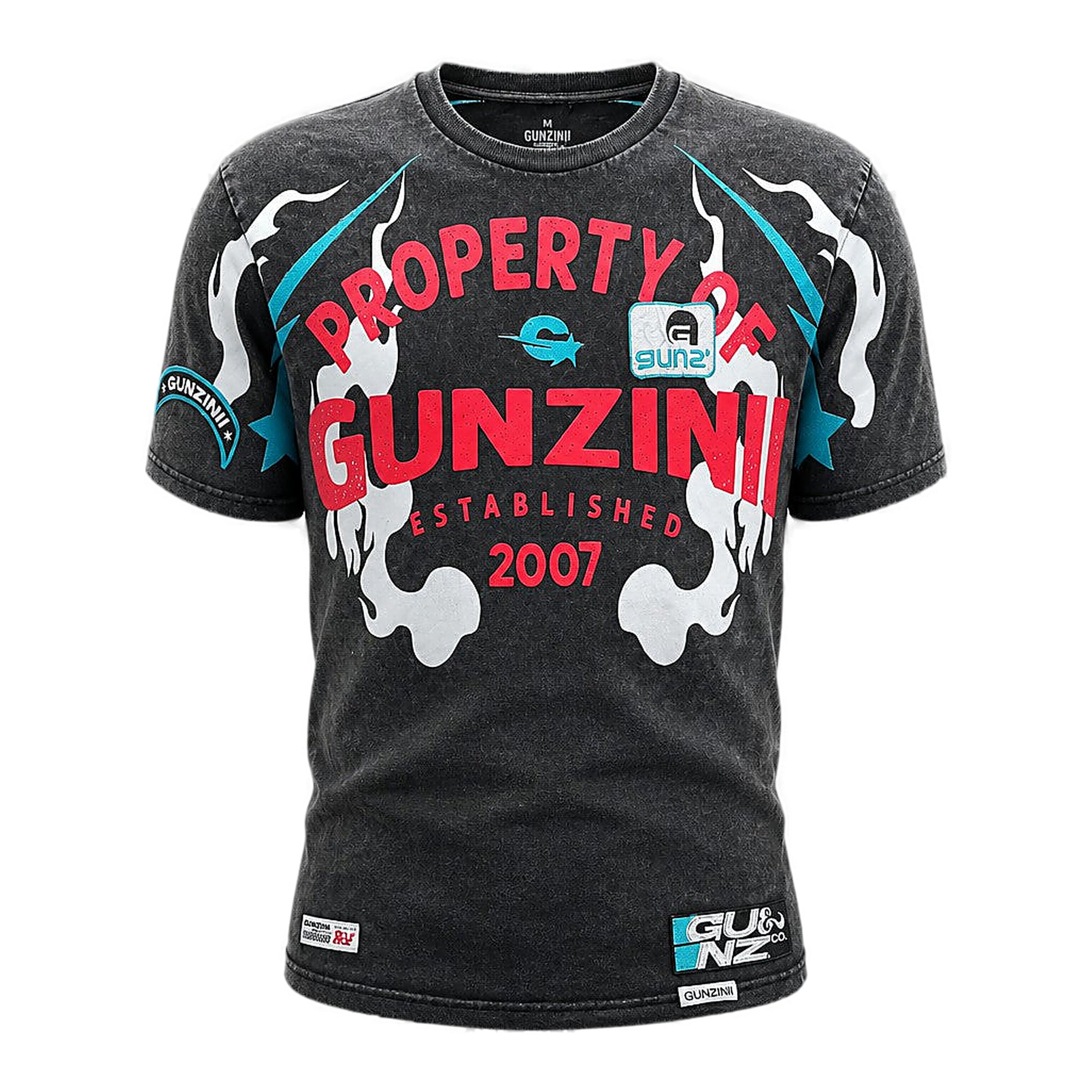 Gunzinii Property Tee - Graphic Black