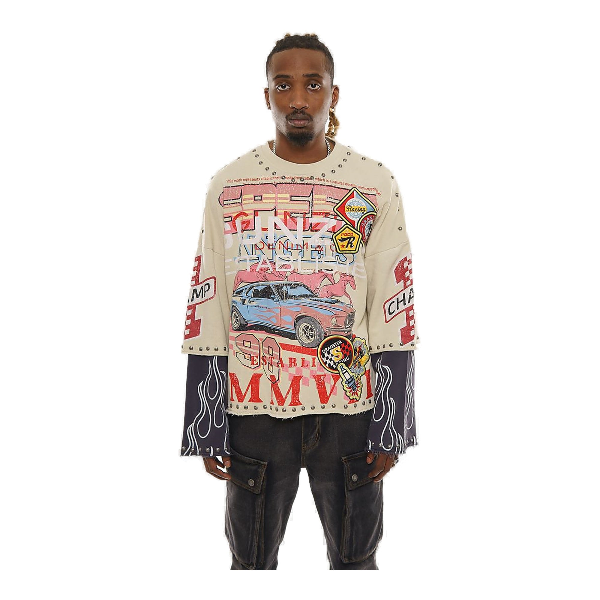 Gunzinii Long Sleeve Top - Beige