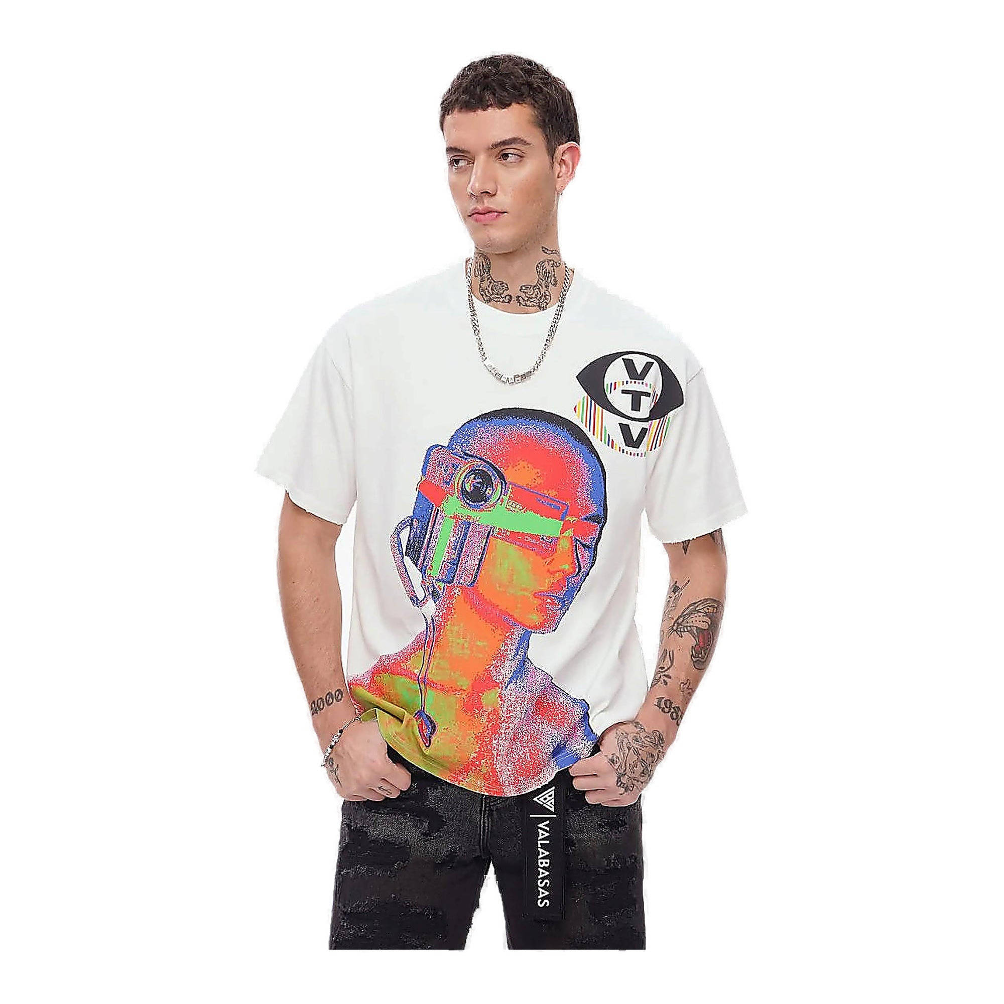 Valabasas Vtv Tee - Oversized Graphic