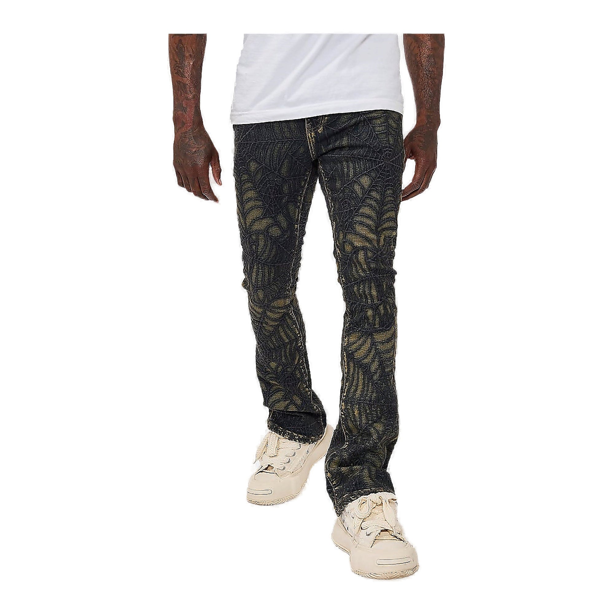 Valabasas Spider Jeans - Stacked Fit Vintage Blue