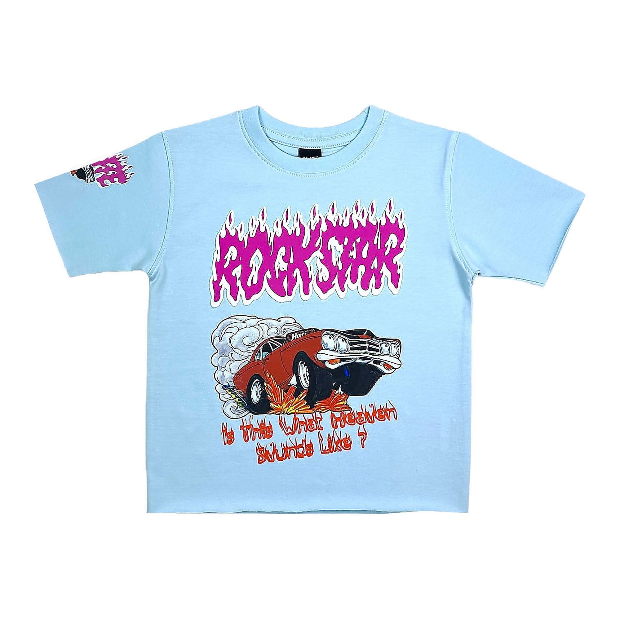Elite Premium Rockstar Youth T-Shirt - Graphic Blue