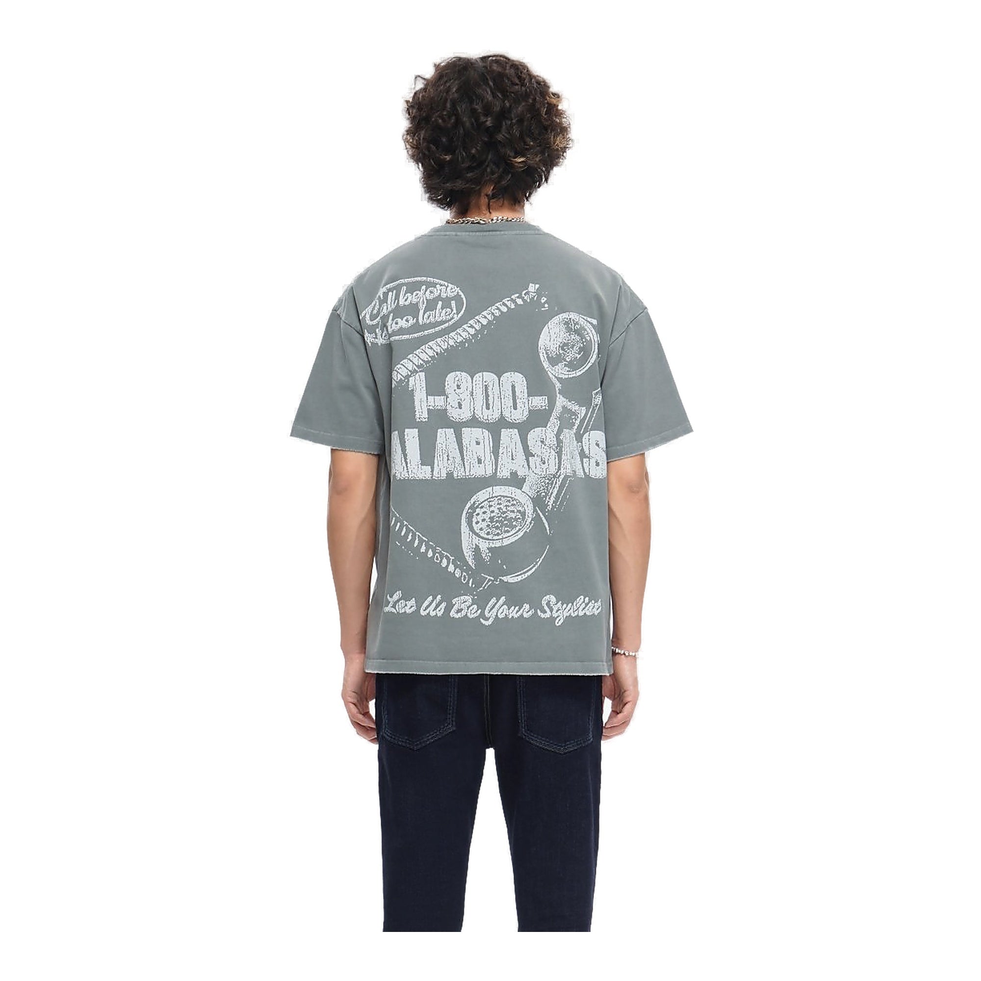 Valabasas 1-800 Tee Men's T-Shirt - Gray