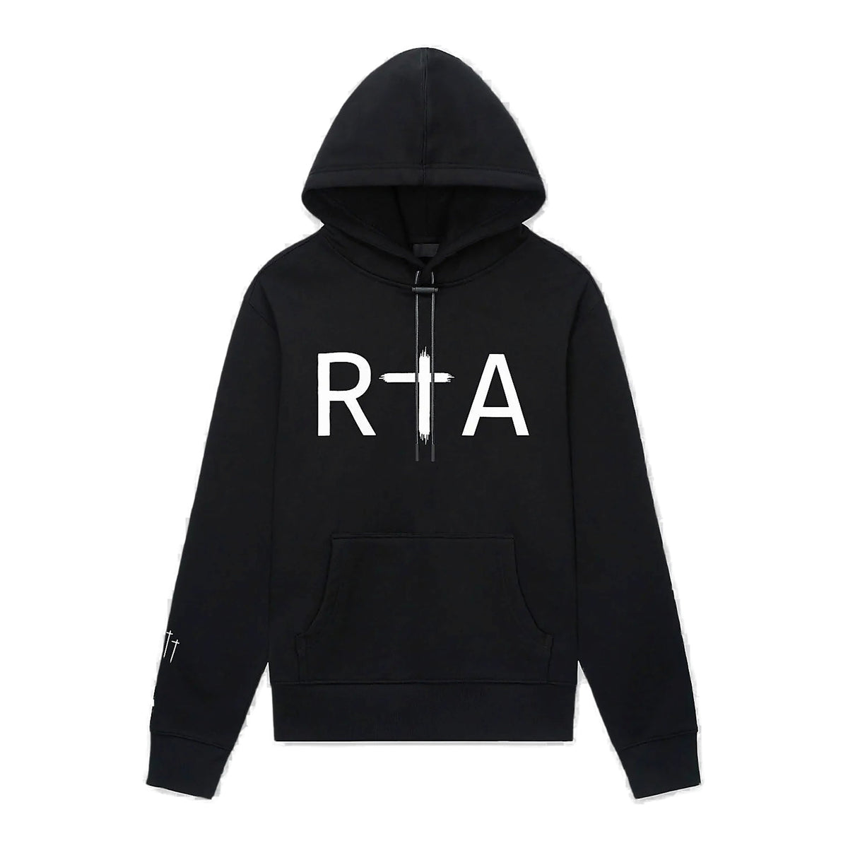 Rta Triple Cross Hoodie - Logo Black