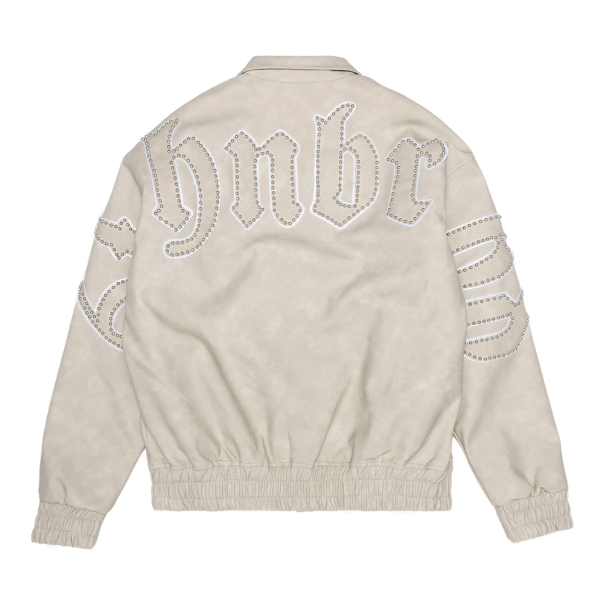 6Th Nbrhd Star Studded Men's Jacket - Beige