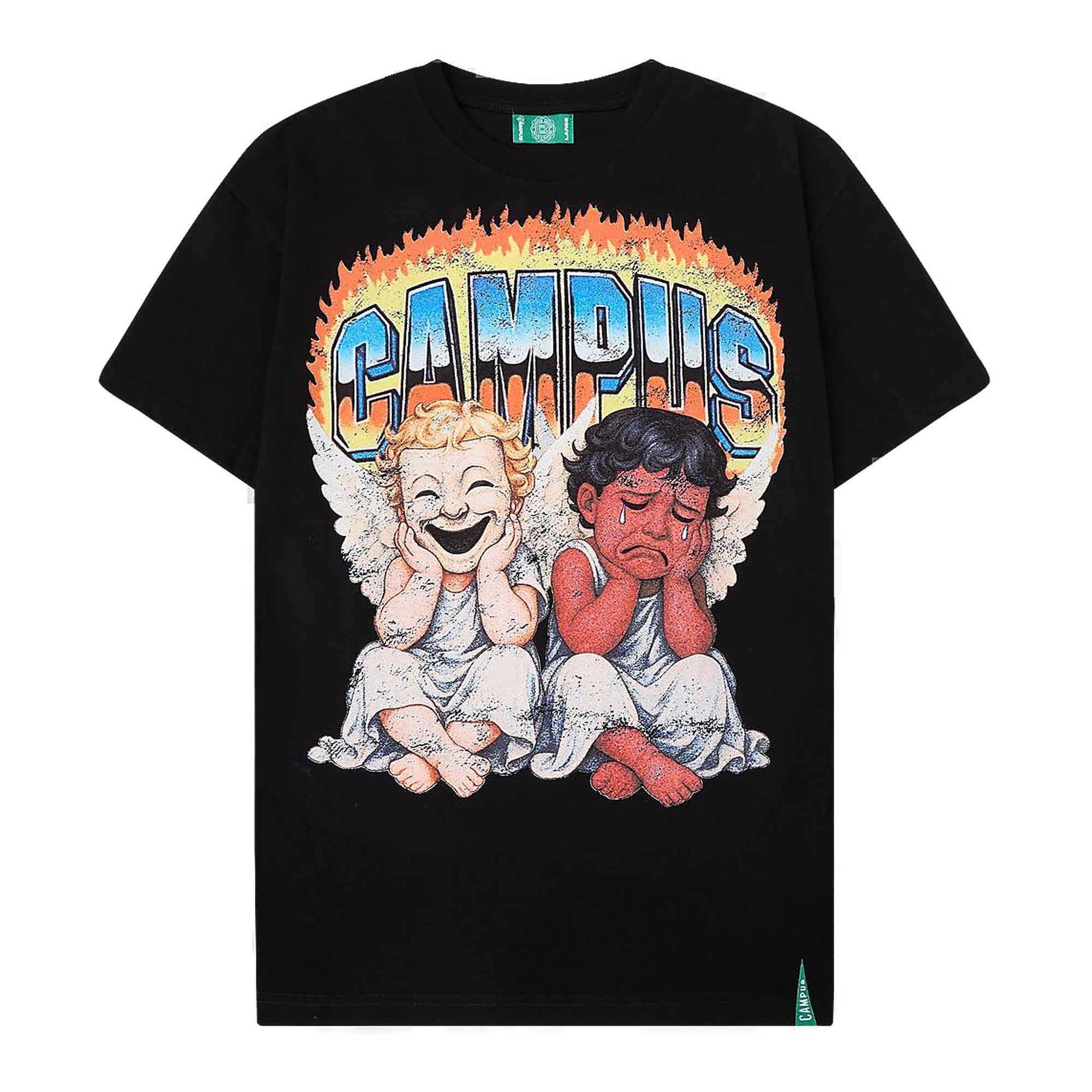 Campus Saints & Sinners Tee Men's T-Shirt - Black