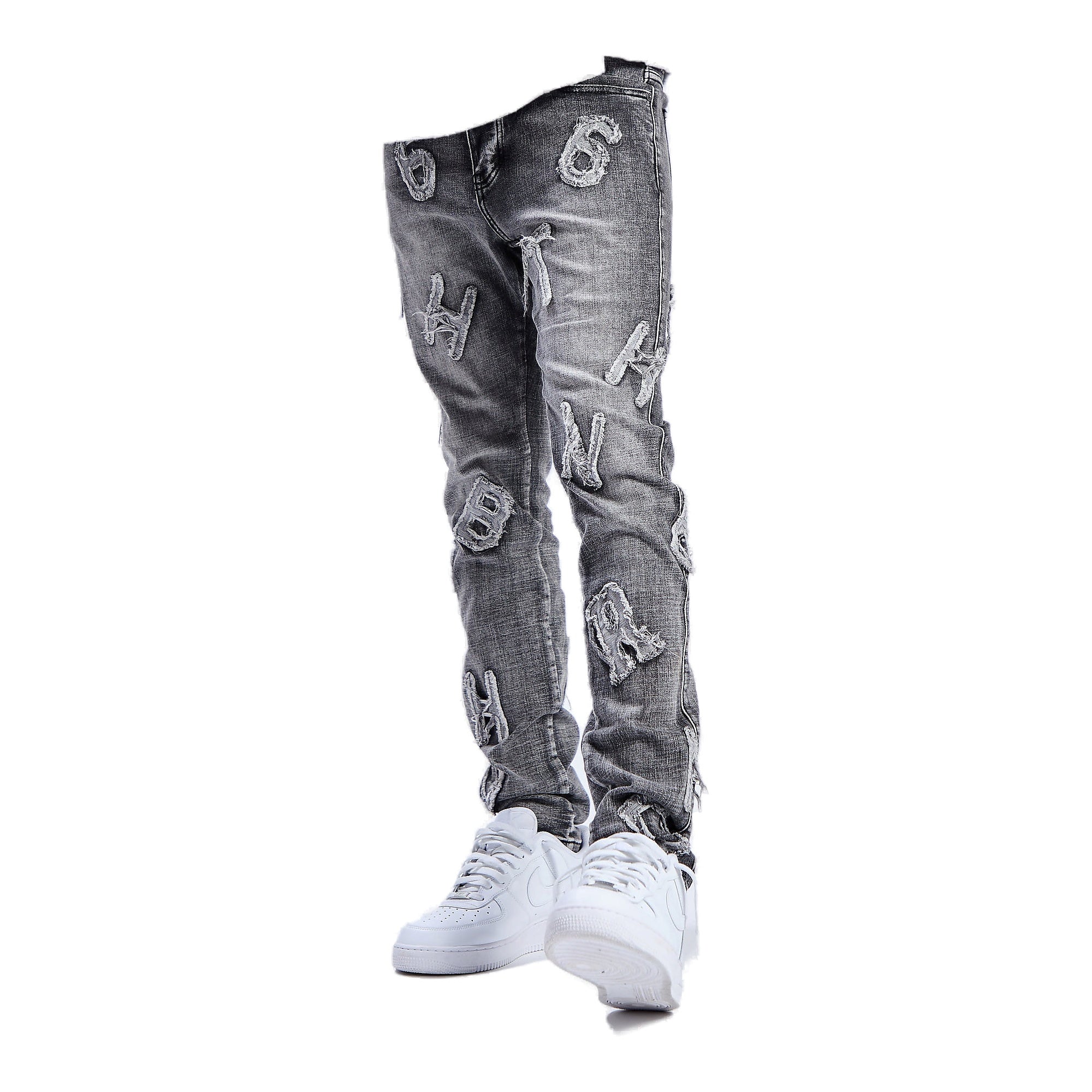 6Th Nbrhd Piece Men's Jeans - Gray