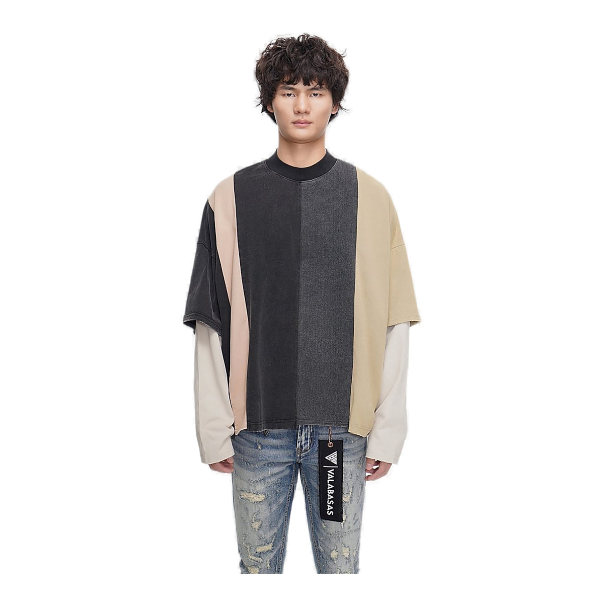 Valabasas Palette Shirt - Color-Blocked Multi