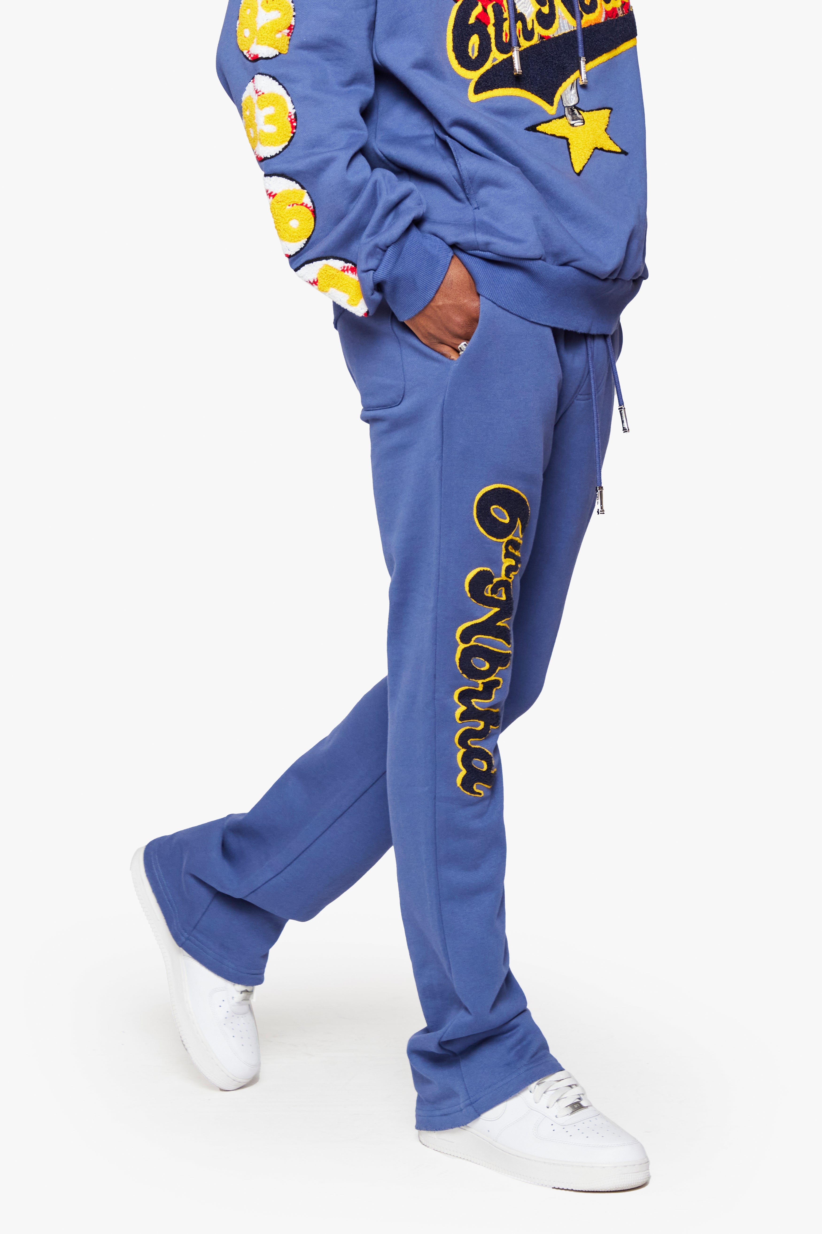 6Th Nbrhd Champs Men's Sweatpants - Blue
