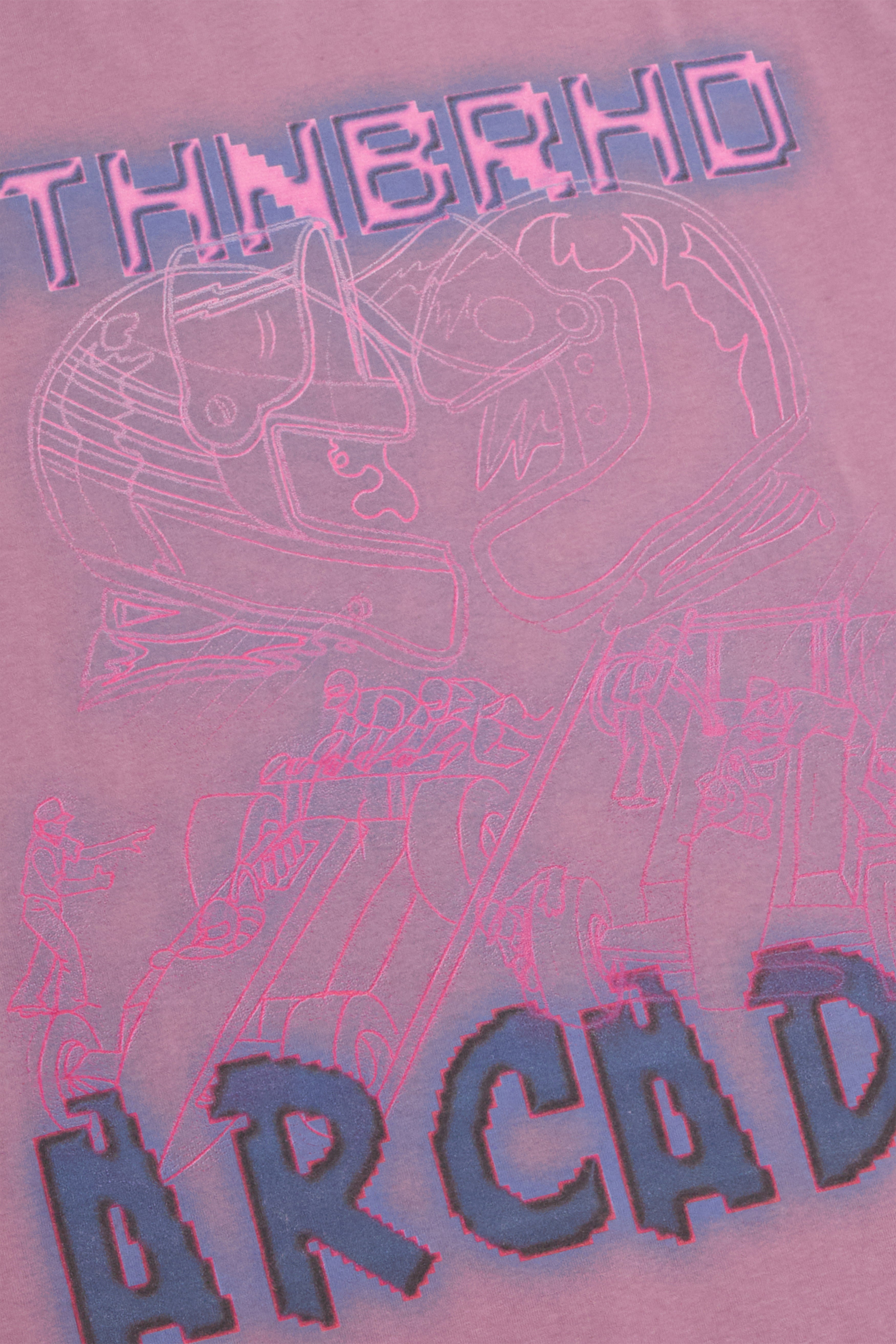 6Th Nbrhd Gameover Men's T-Shirt - Purple