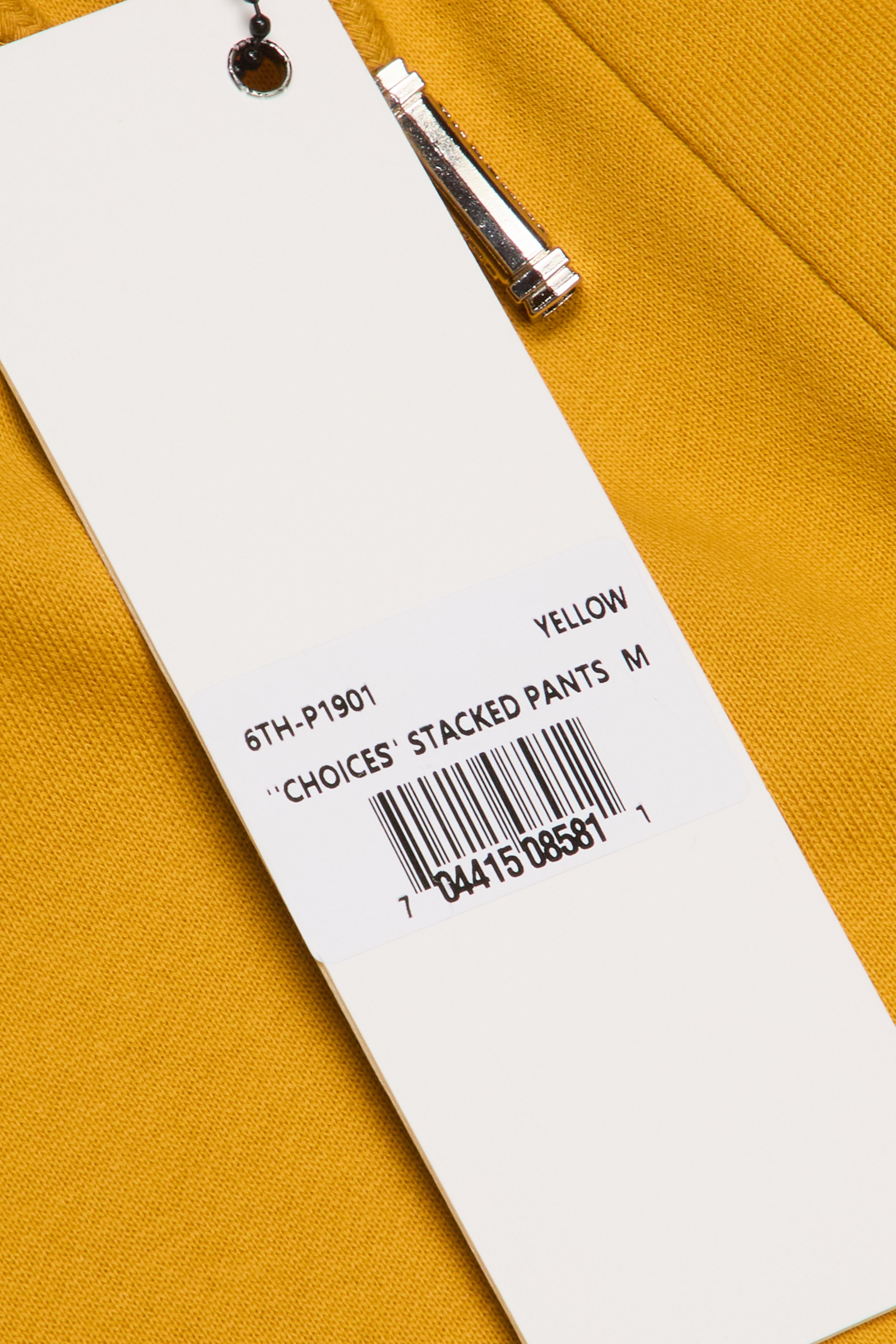 6Th Nbrhd Choices Men's Sweatpants - Yellow