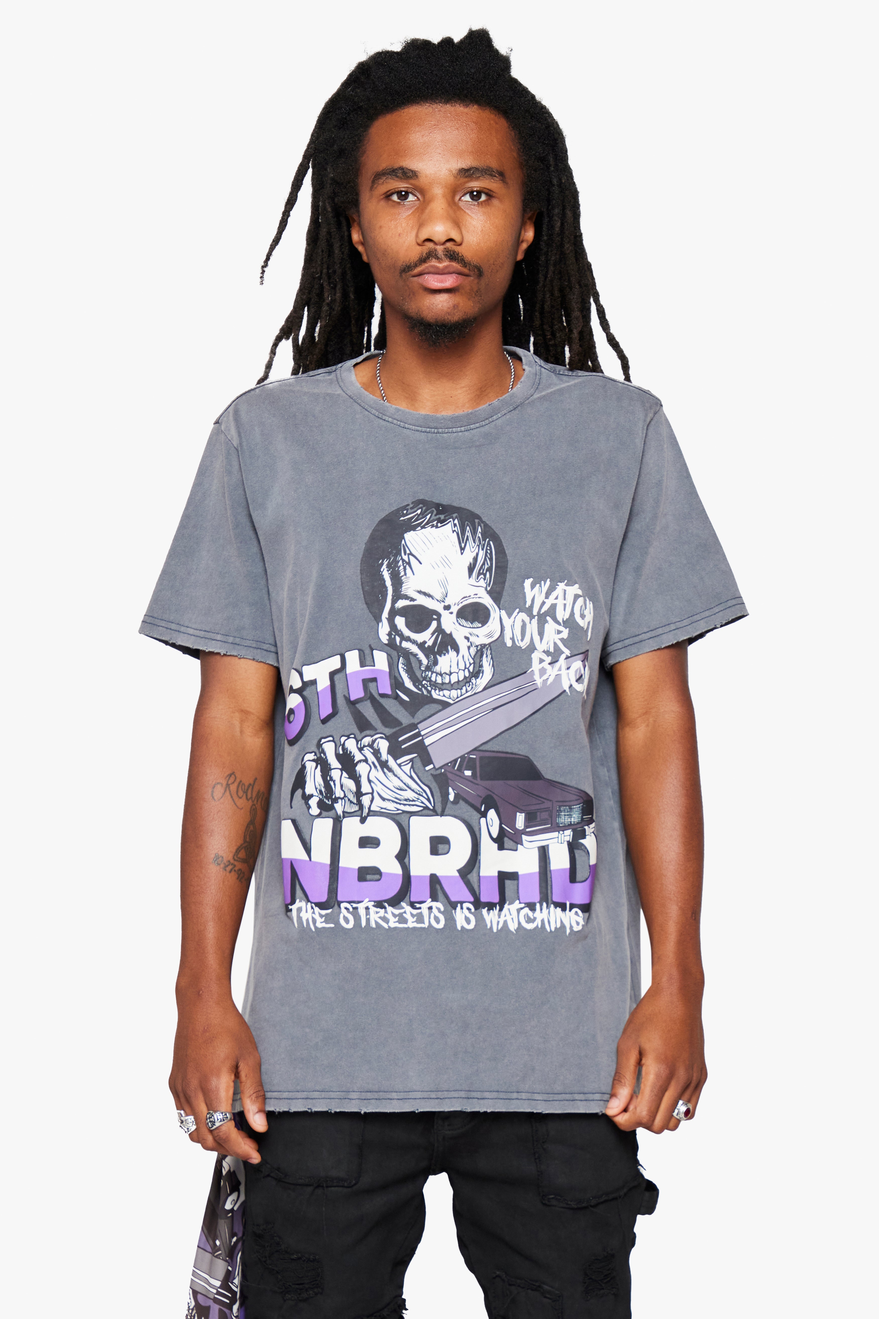 6Th Nbrhd Creeper T-Shirt