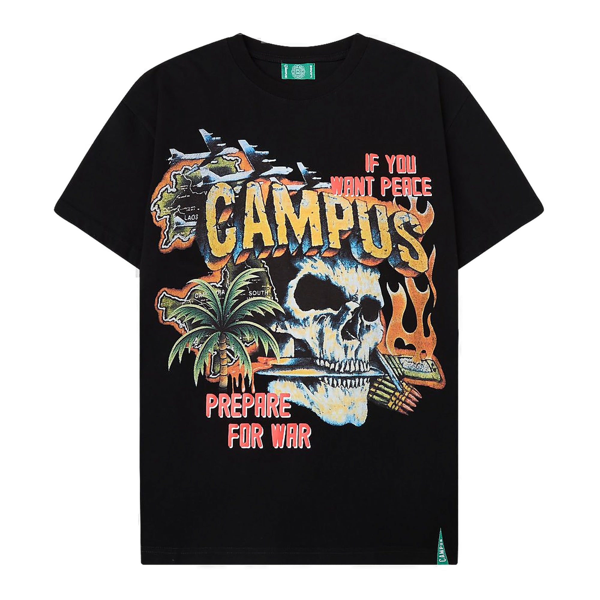 Campus Peacekeeper Tee Men's T-Shirt - Black