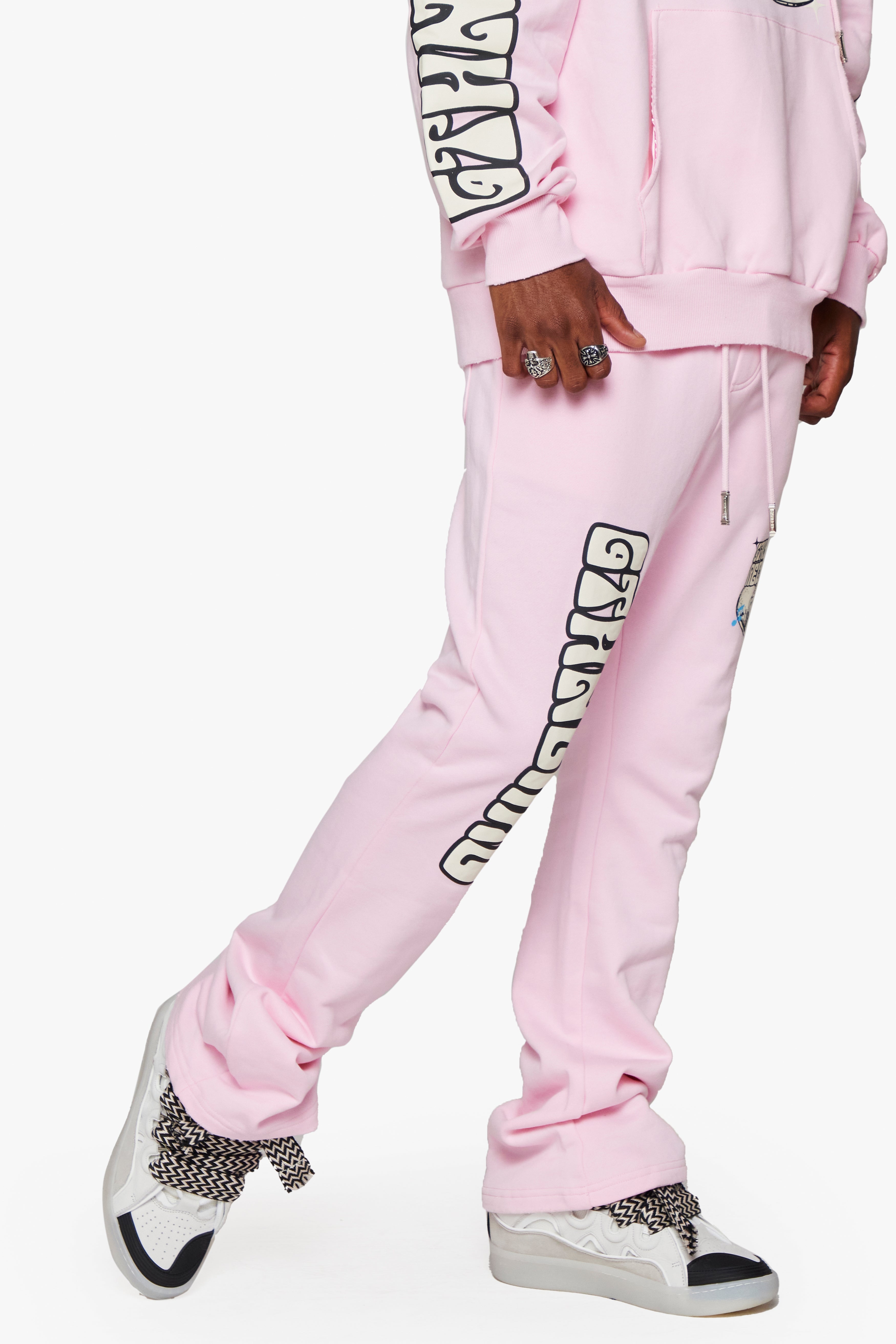 6Th Nbrhd Hit Ville Women's Sweatpants - Pink