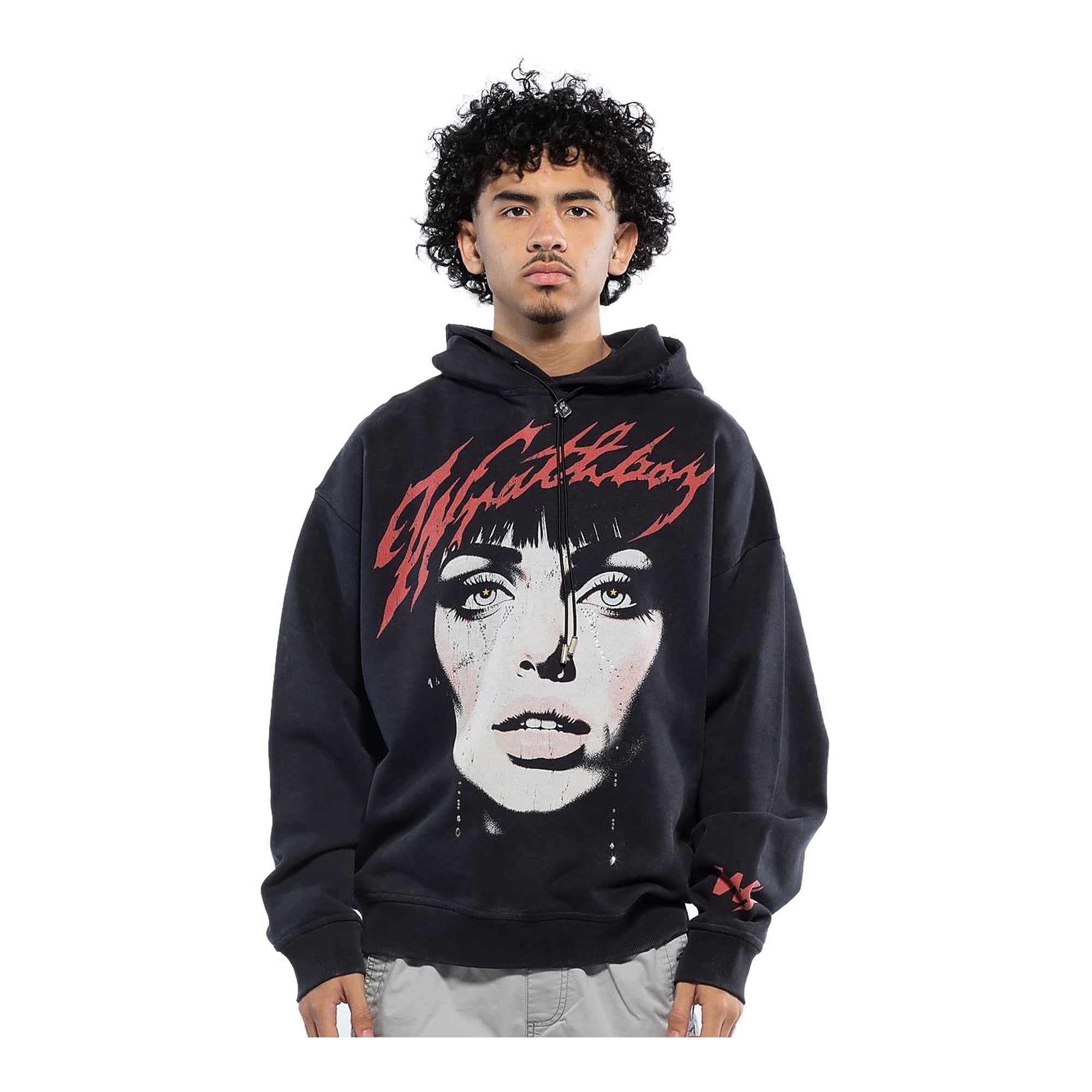 Wrathboy Horror Men's Black Hoodie
