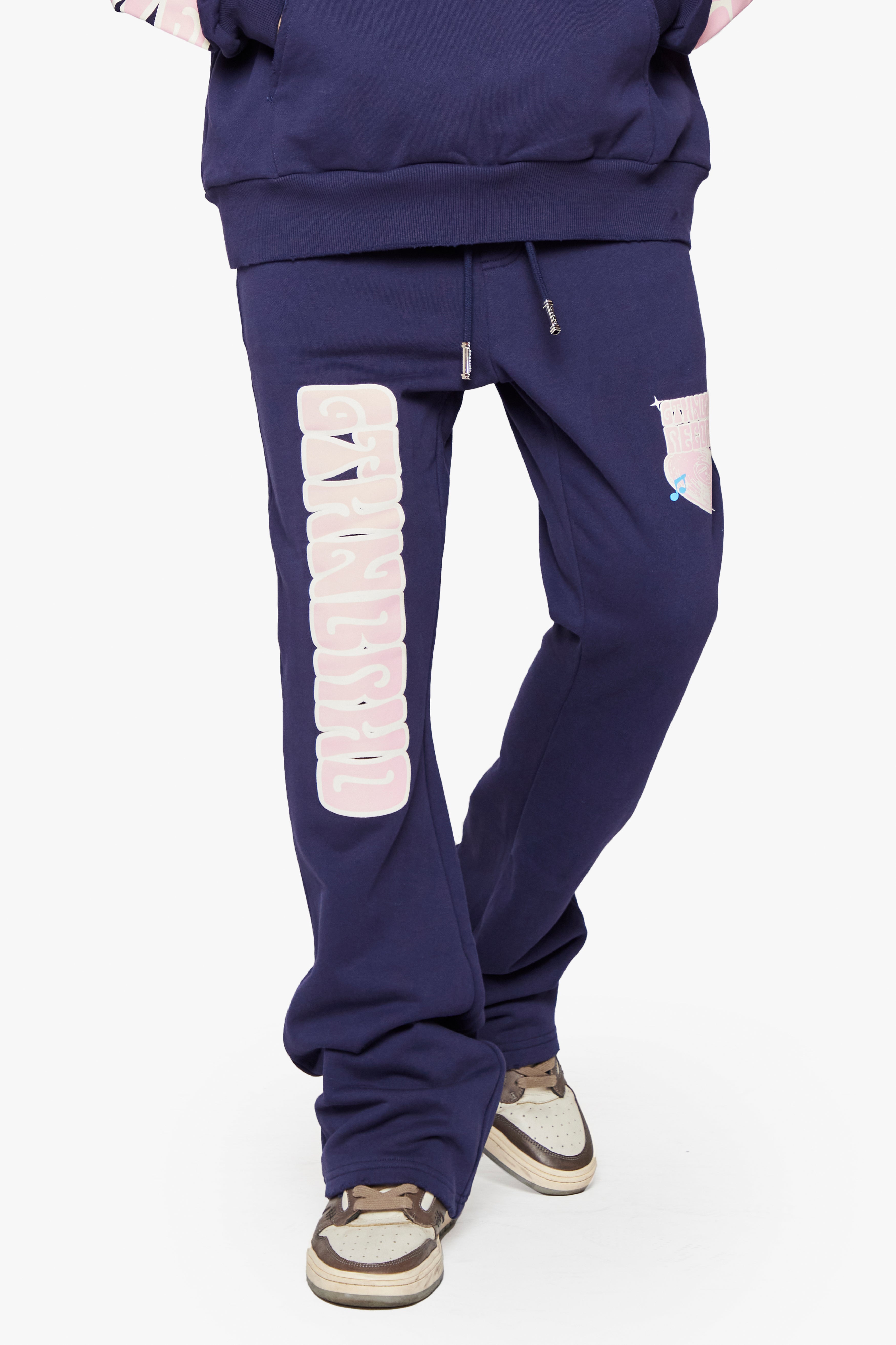 6Th Nbrhd Hit Ville Men's Sweatpants - Navy