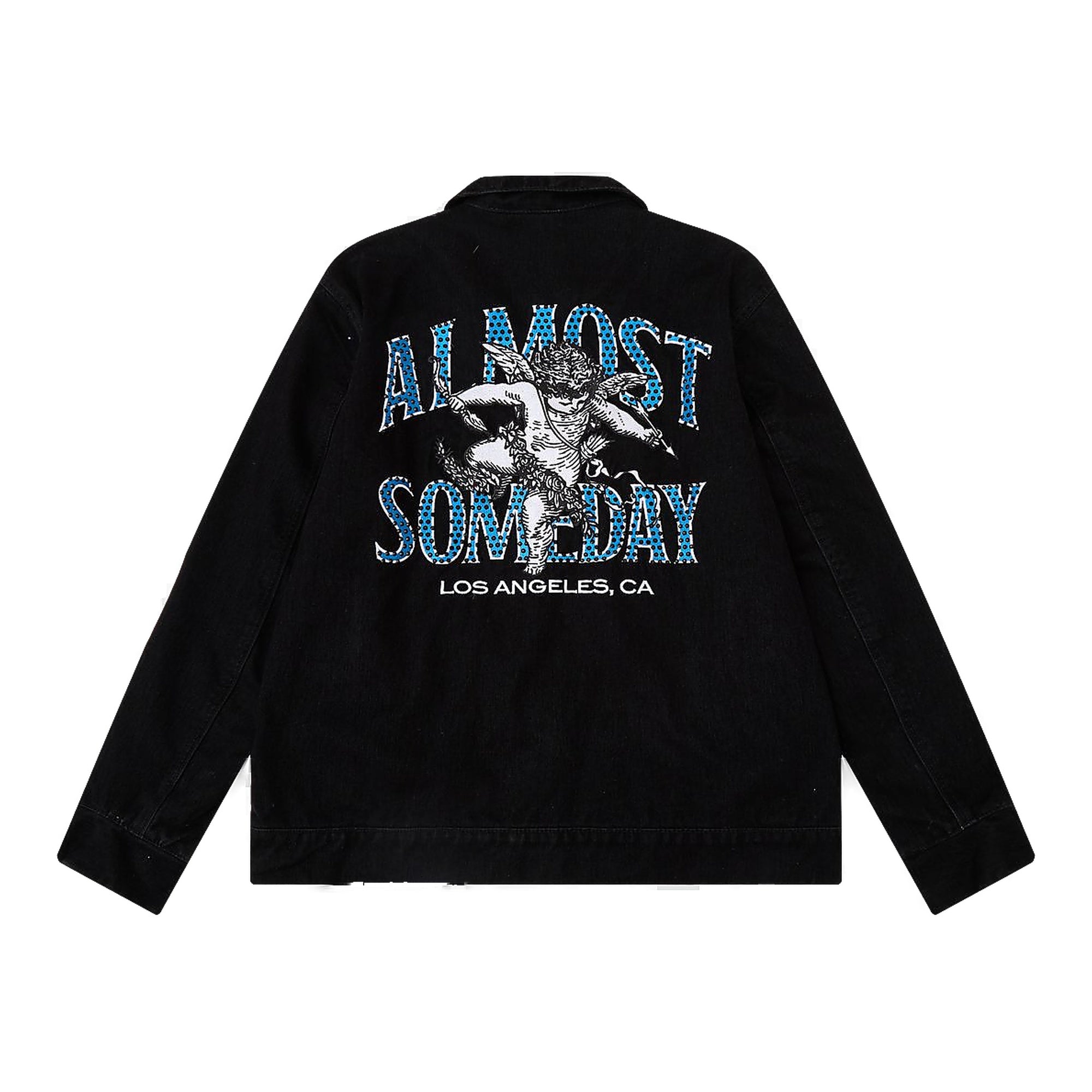 Almost Someday Upscale Velour Sweater - Black