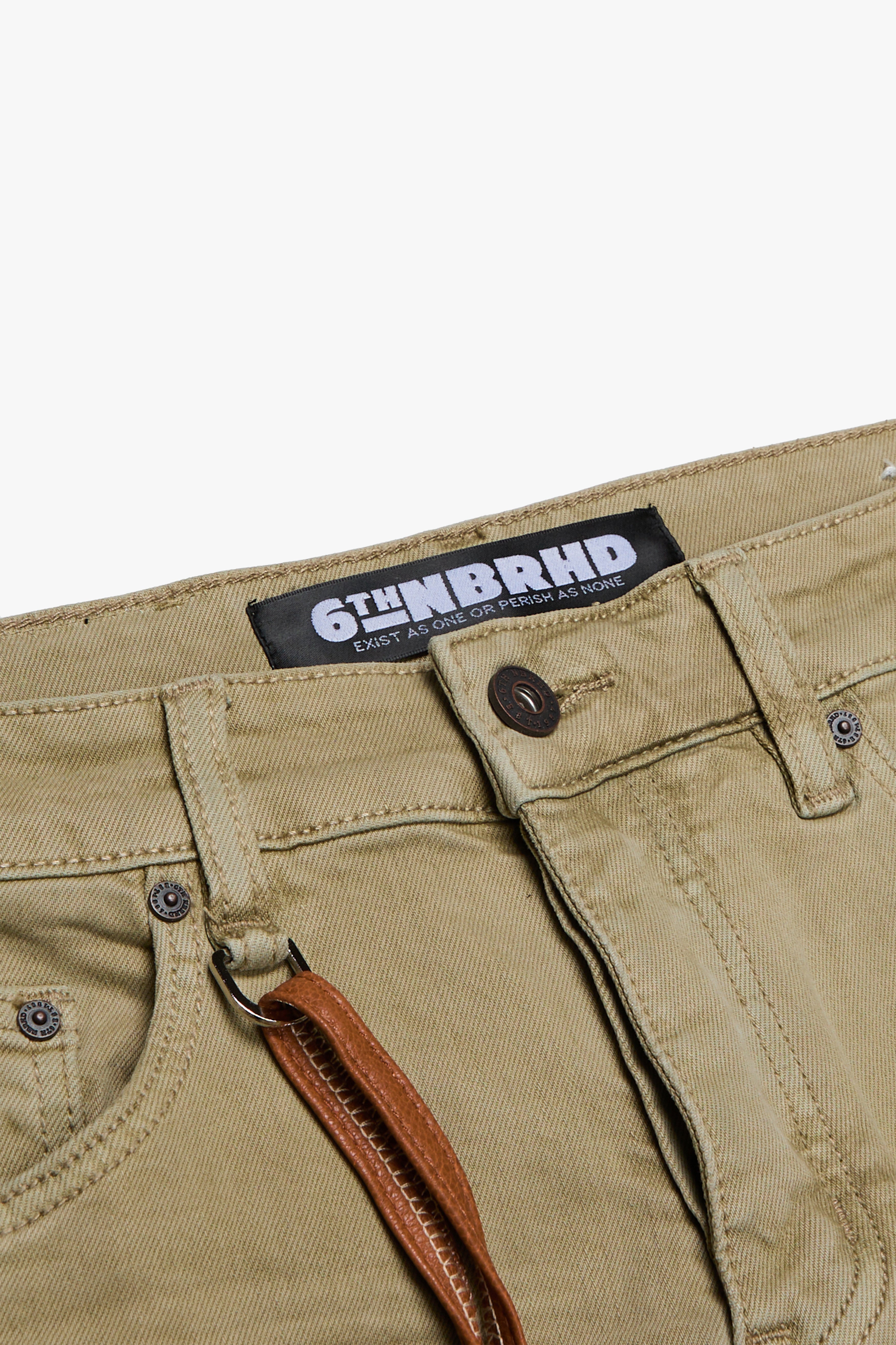 6Th Nbrhd Indiana Men's Jeans - Beige